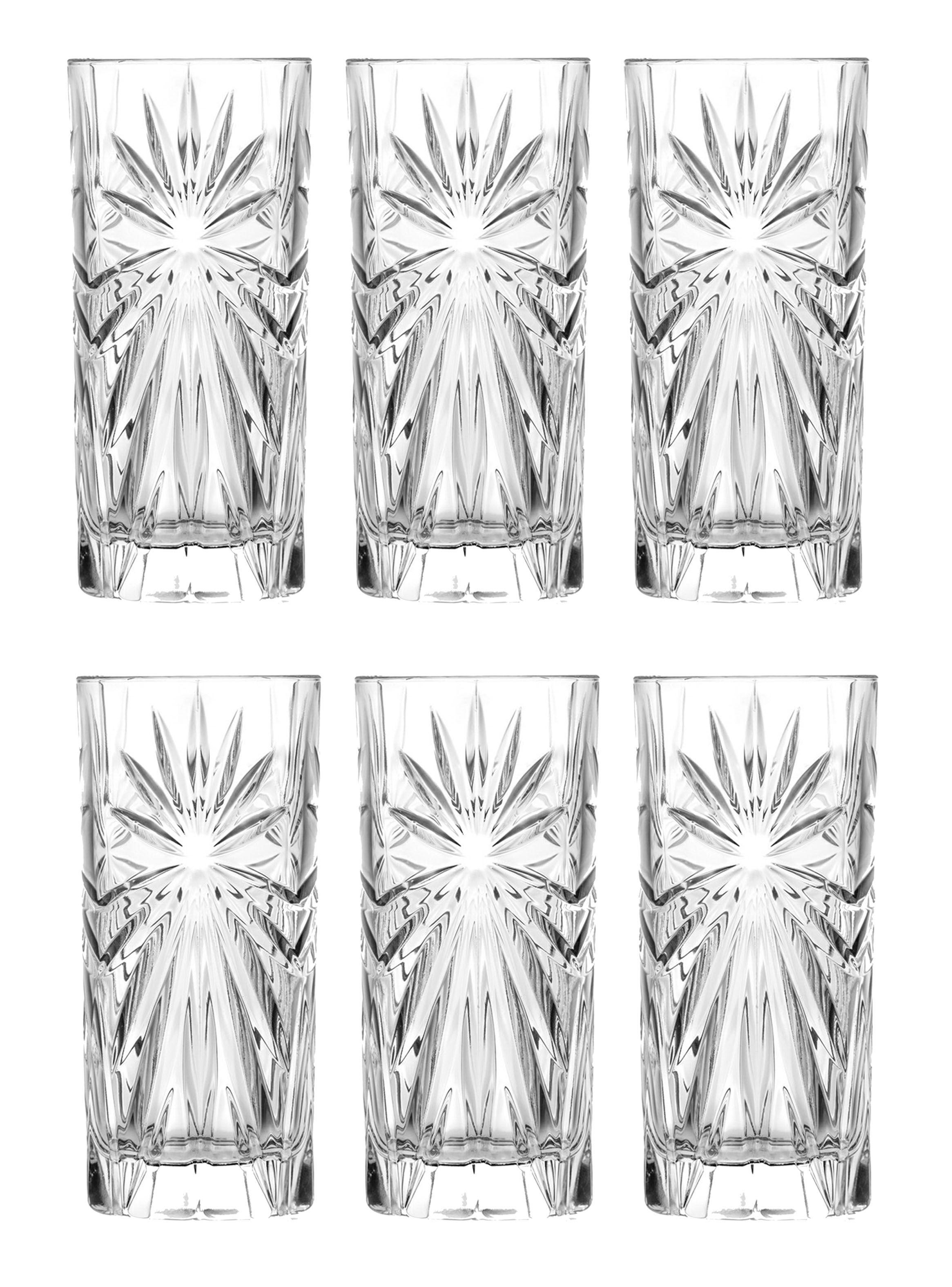 Set 6 Vasos Cristal Oasis Alto 360 ml-0
