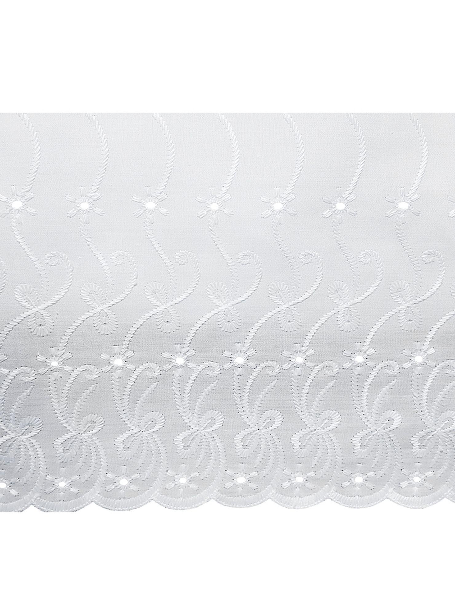 Faldón King Broderie Blanco-1