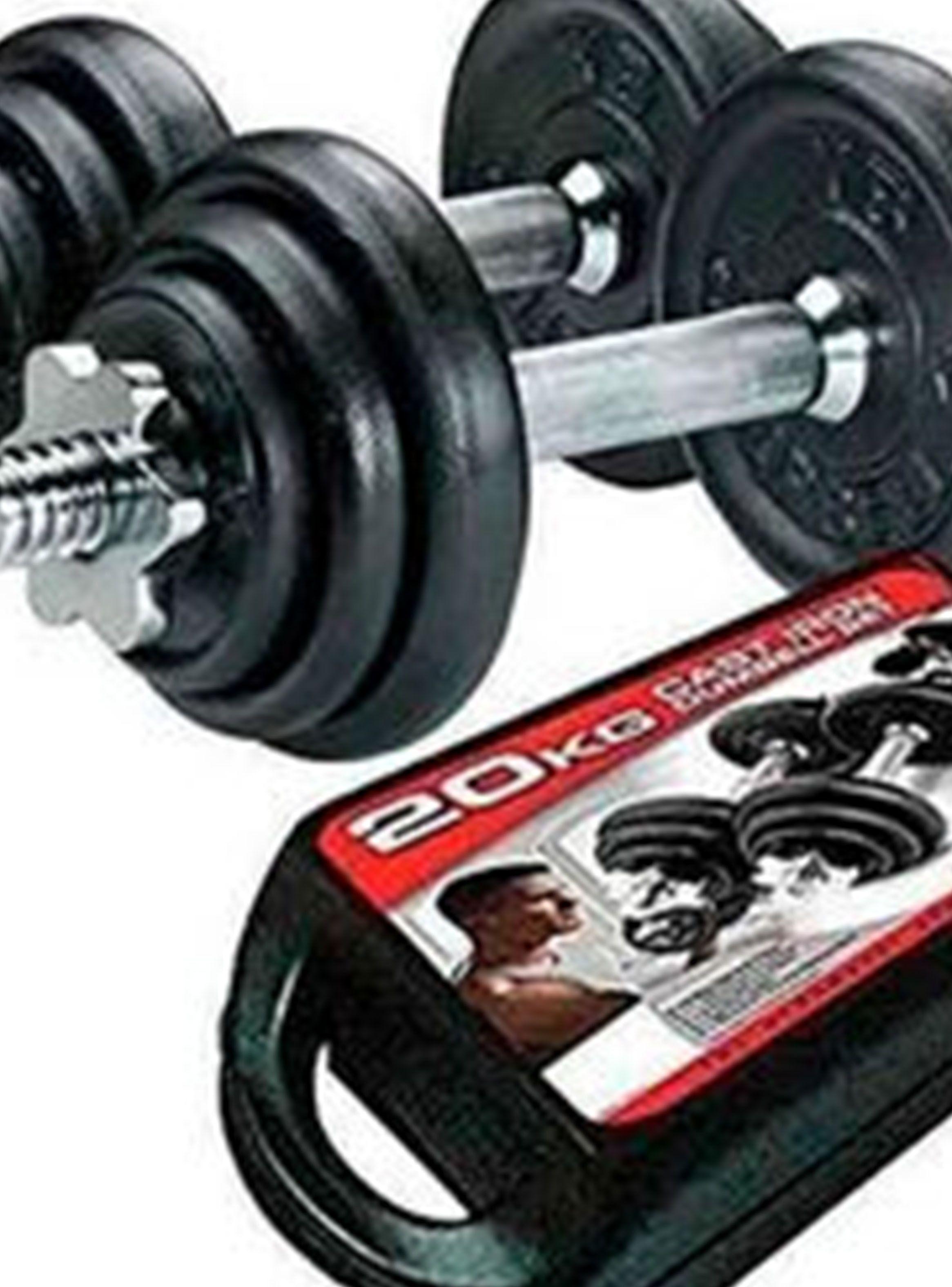 Kit de Mancuernas 20 kg York Supletech-1