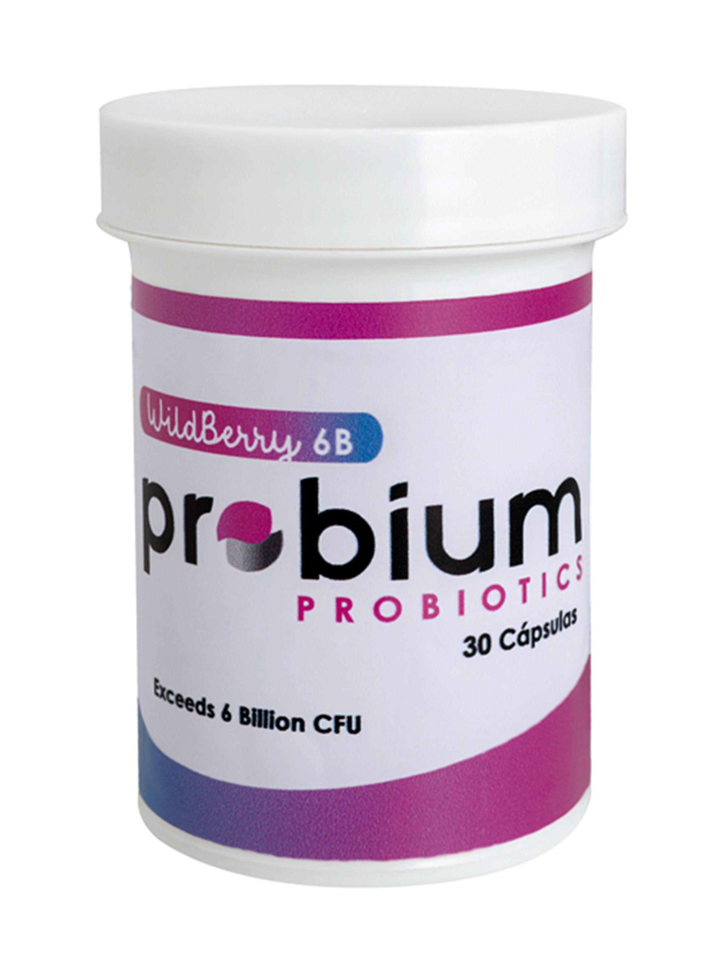 Probiótico Probium Wildberry Chewable 6B Kids 30 Cápsulas-0