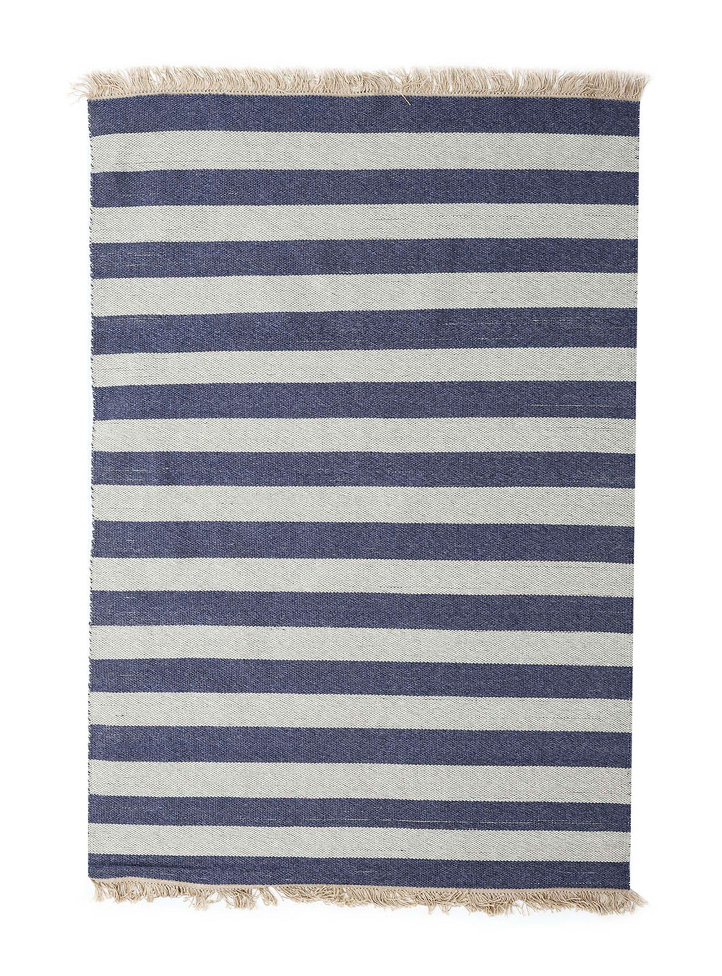 Alfombra Natural 160x230 cm Stripe D2-0