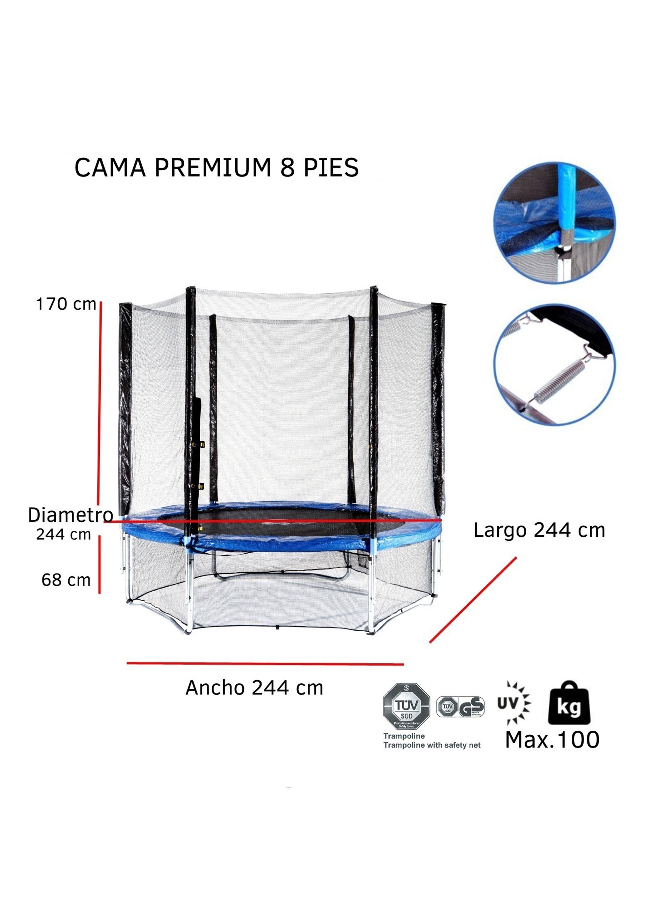 Cama Elástica 2.44 Metros-6
