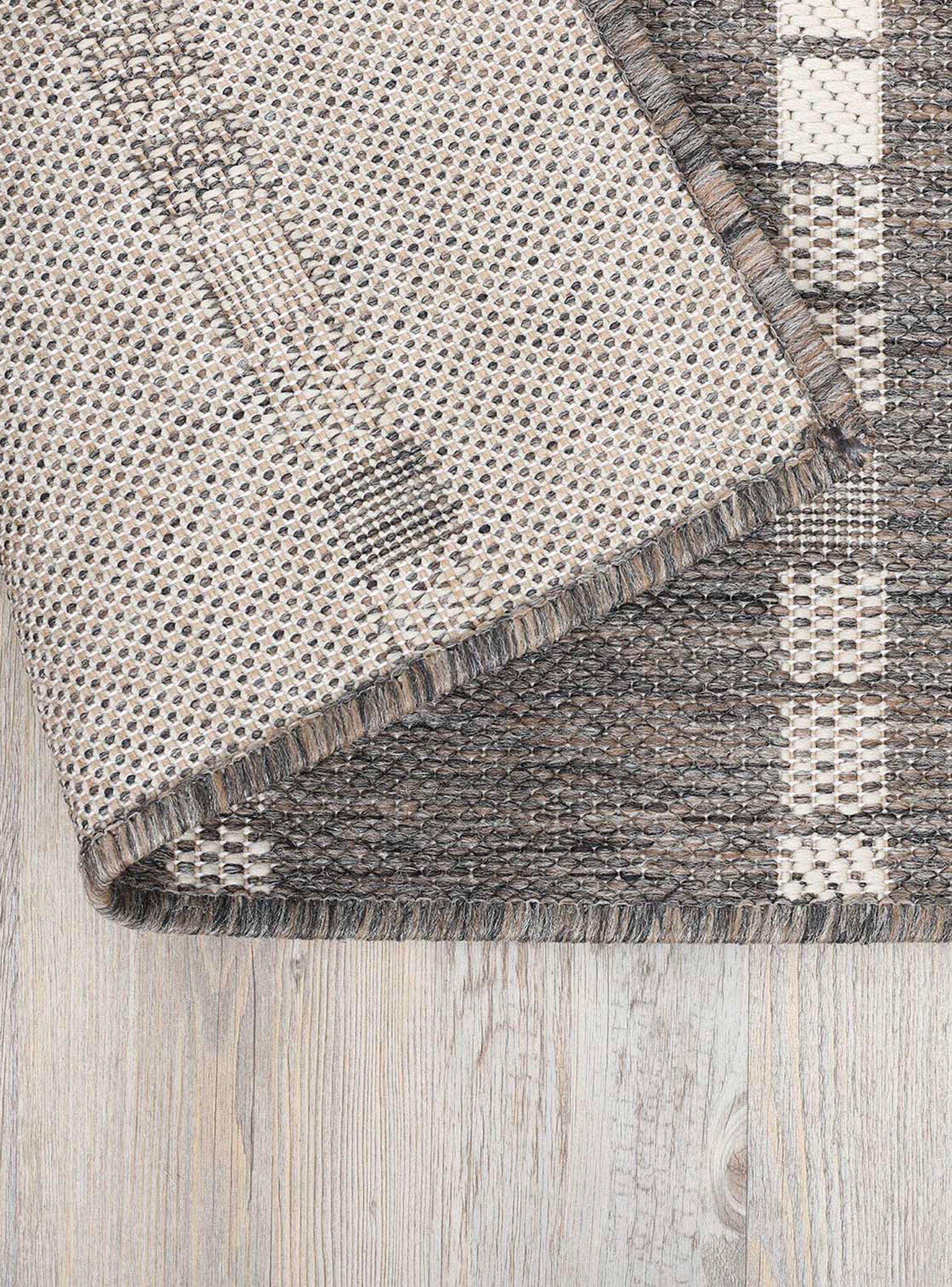 Alfombra 133 x 190 cm Alaniz Home Haiti Gris-2