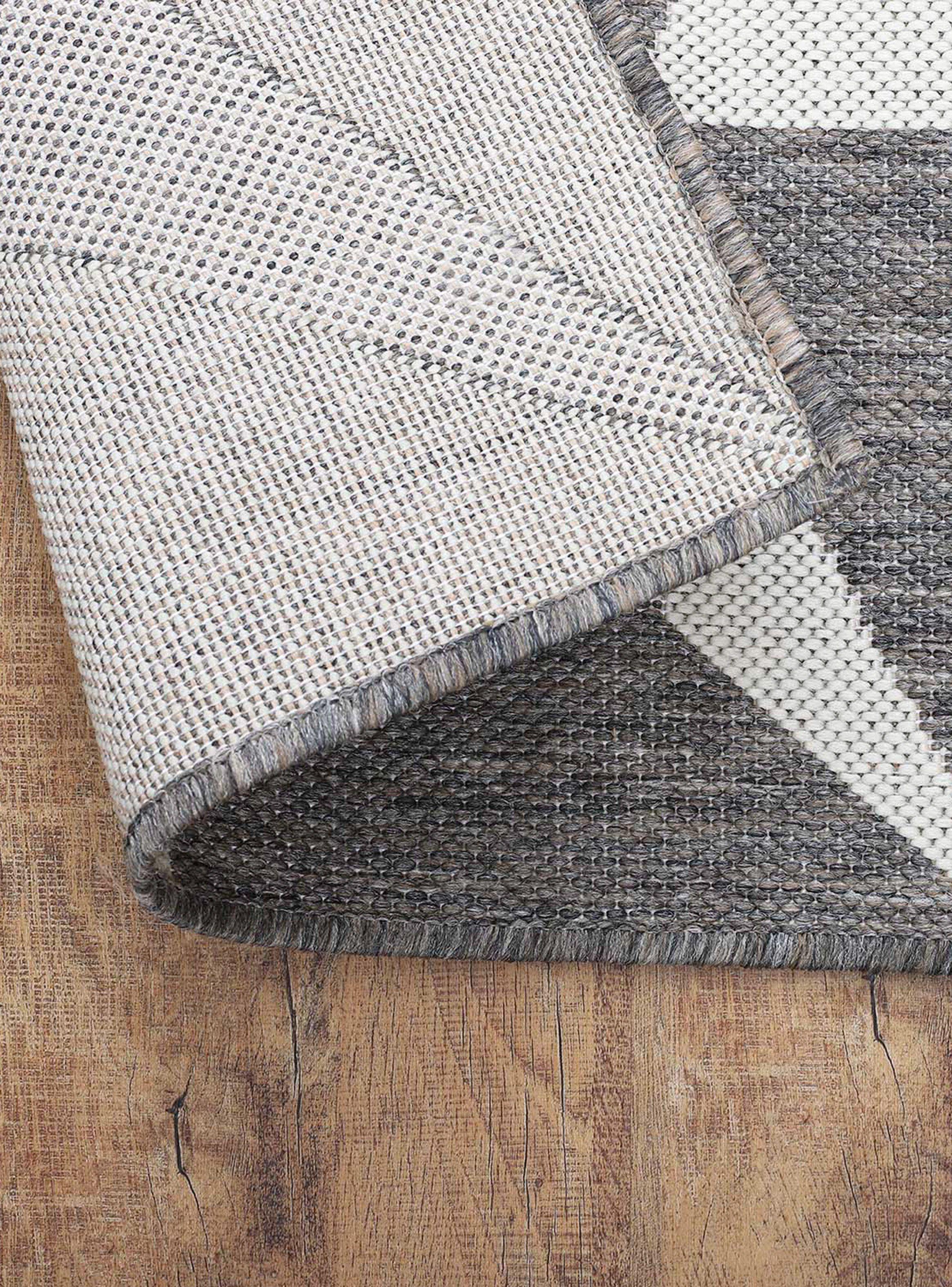 Alfombra 133 x 190 cm Alaniz Home Haiti D2 Gris-2