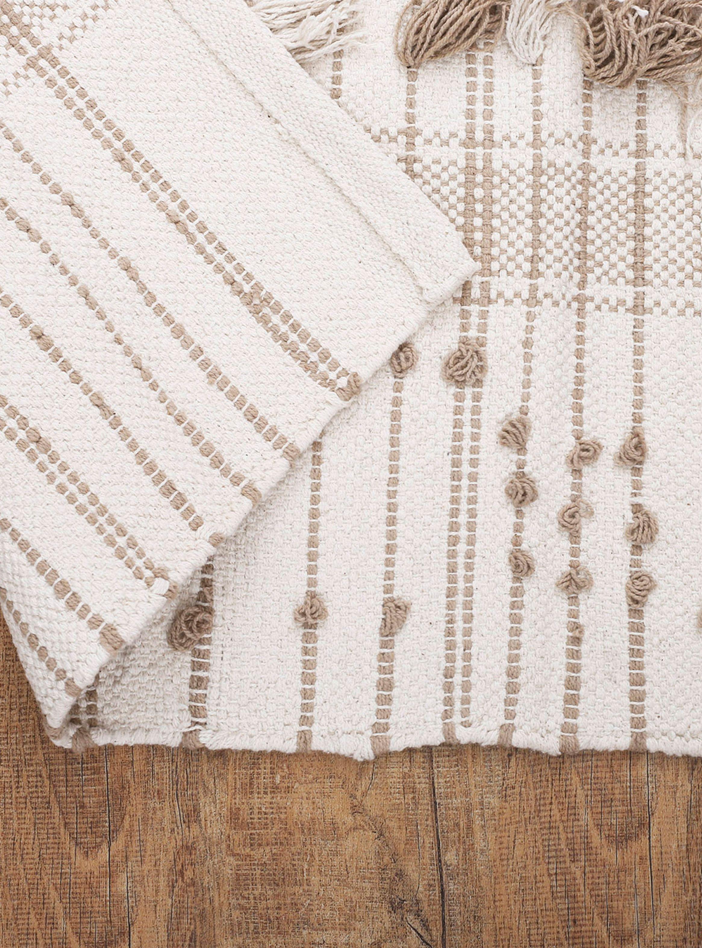 Bajada de Cama 60 x 90 cm Marsella Beige-2