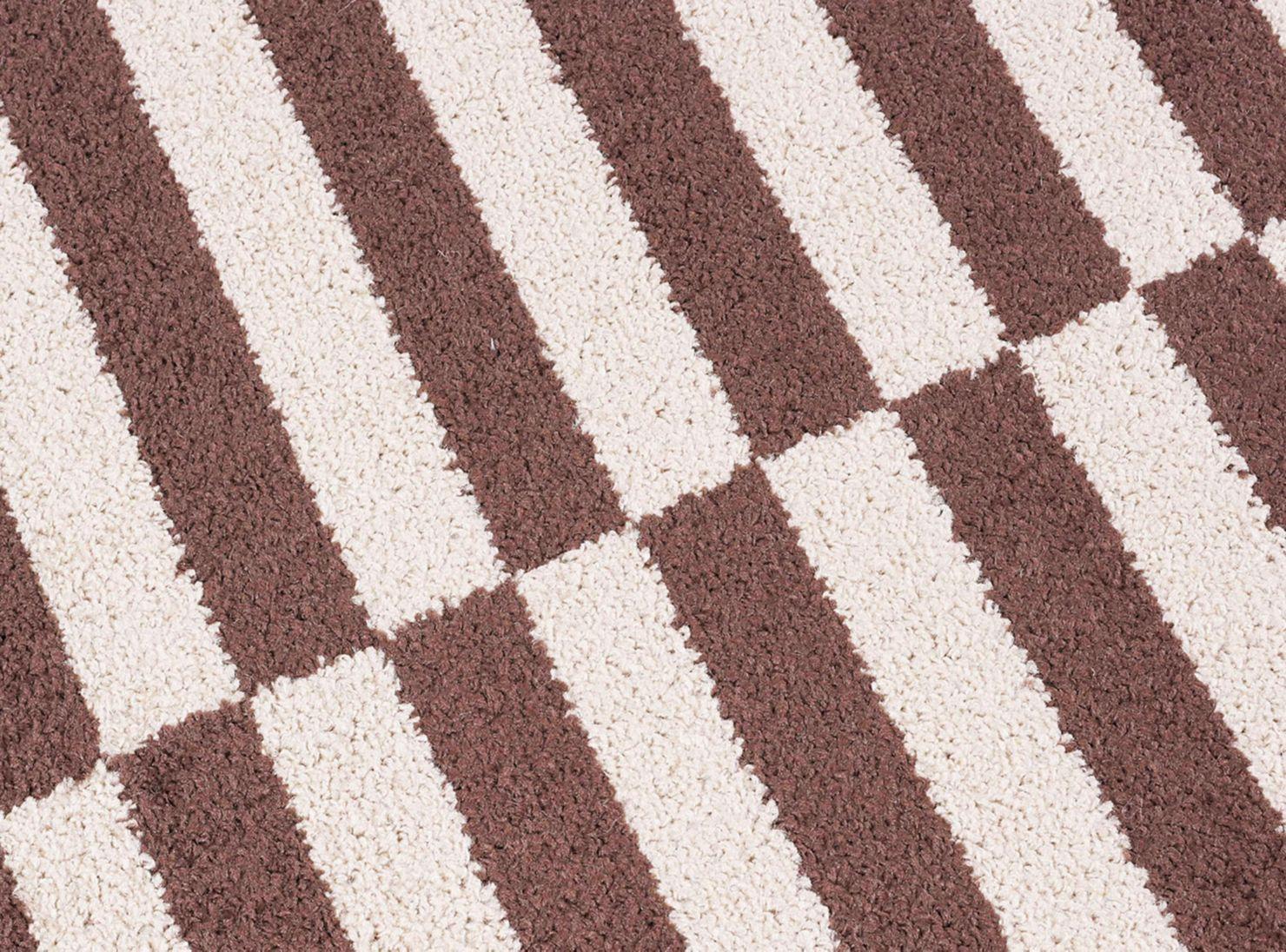 Alfombra Kaleb Líneas Café 116 x 170 cm-2