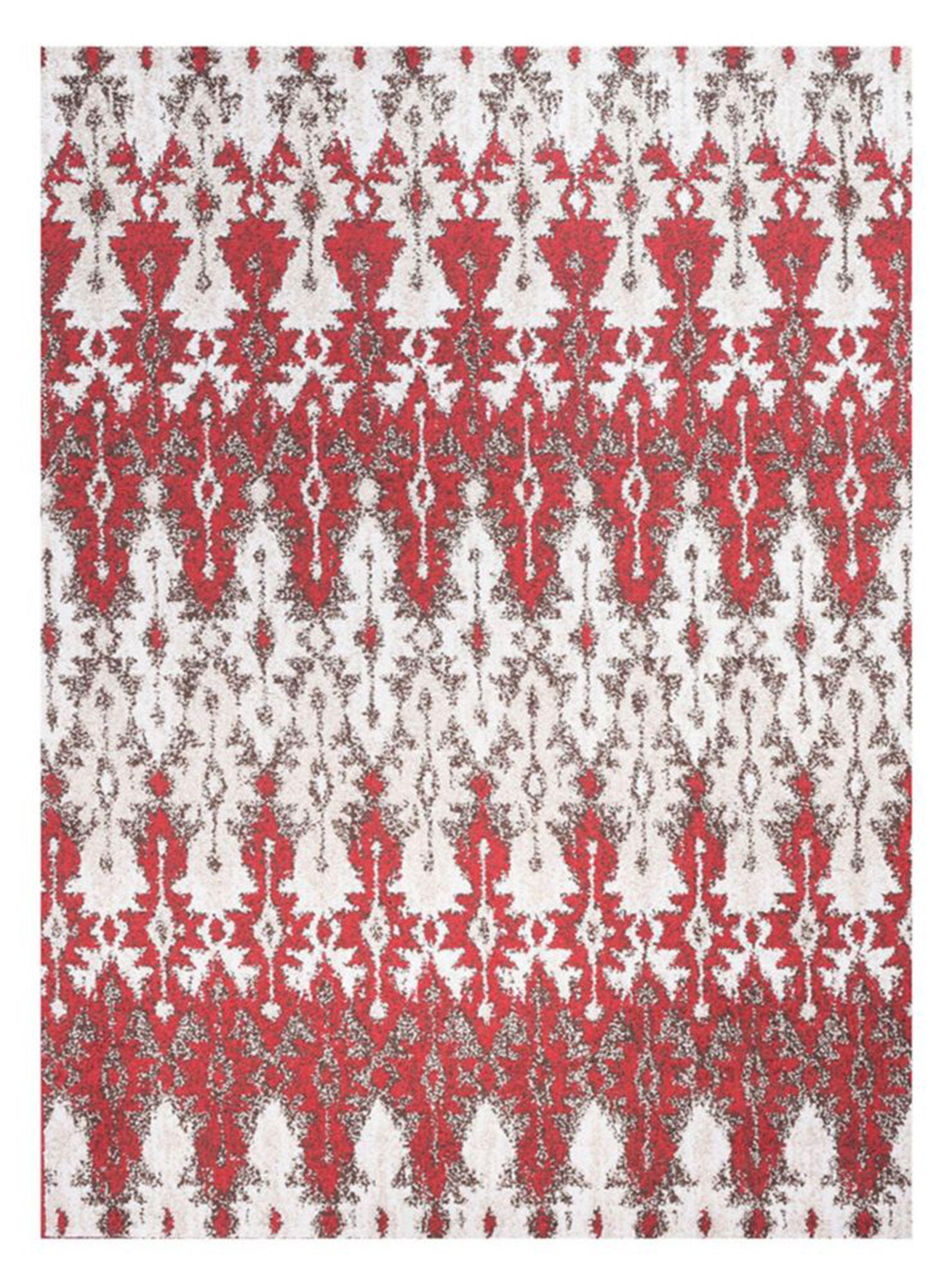 Alfombra Kaleb 150 x 200 cm Rojo-0