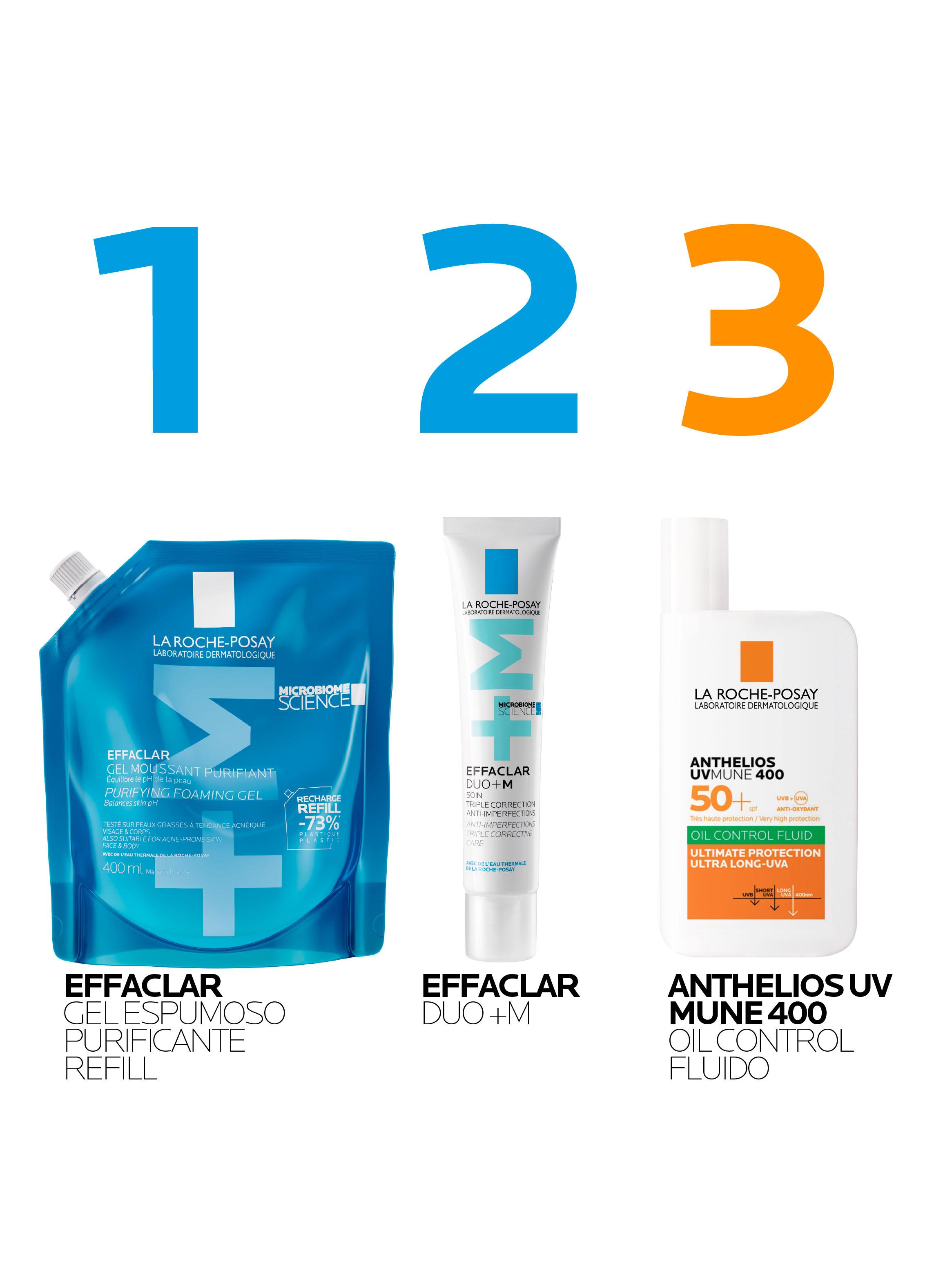 Effaclar Gel +M Limpiador Purificante Refill 400 ml-5