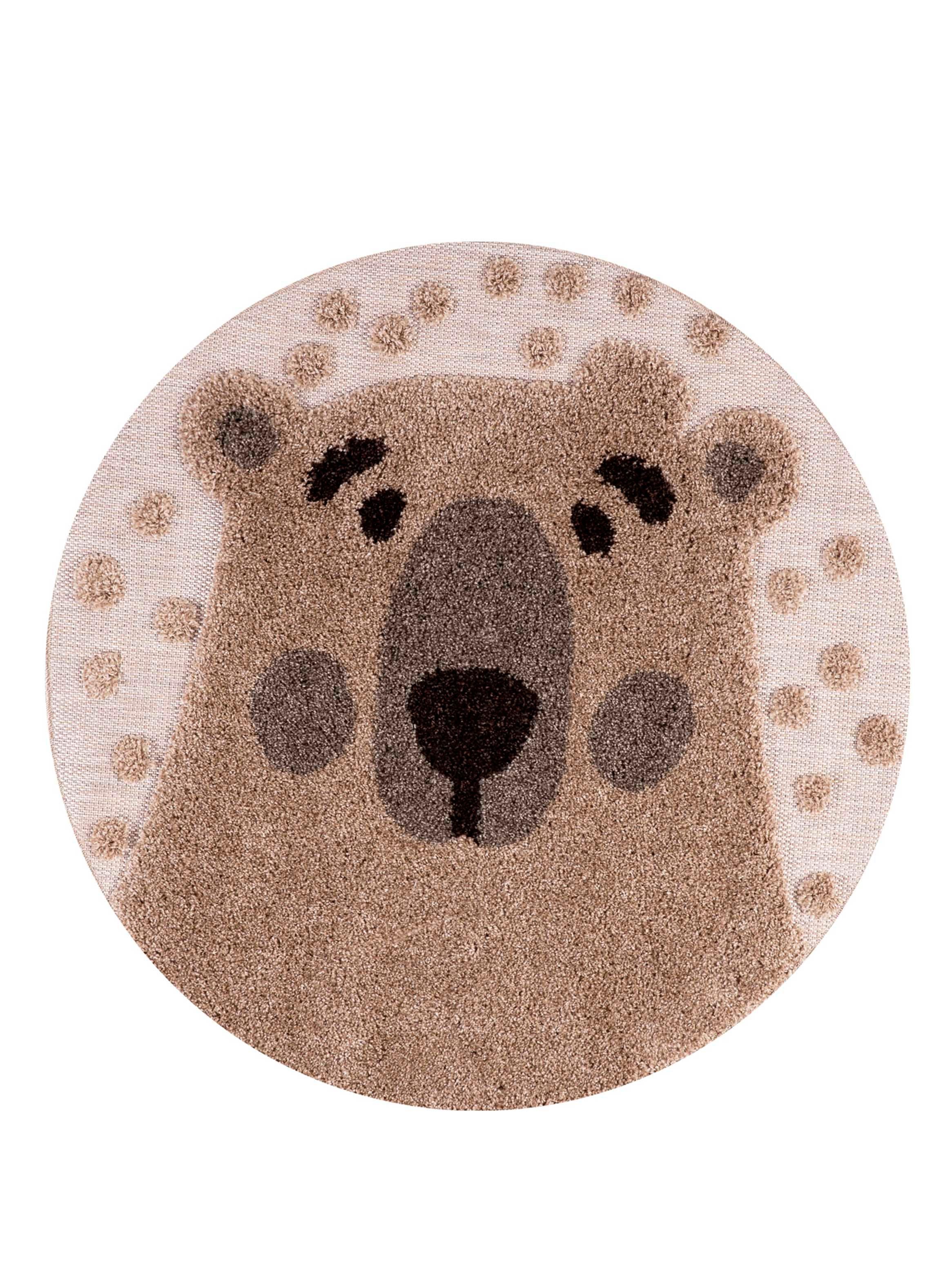 Alfombra Infantil Mango Oso 120 x 120 cm 15519-0