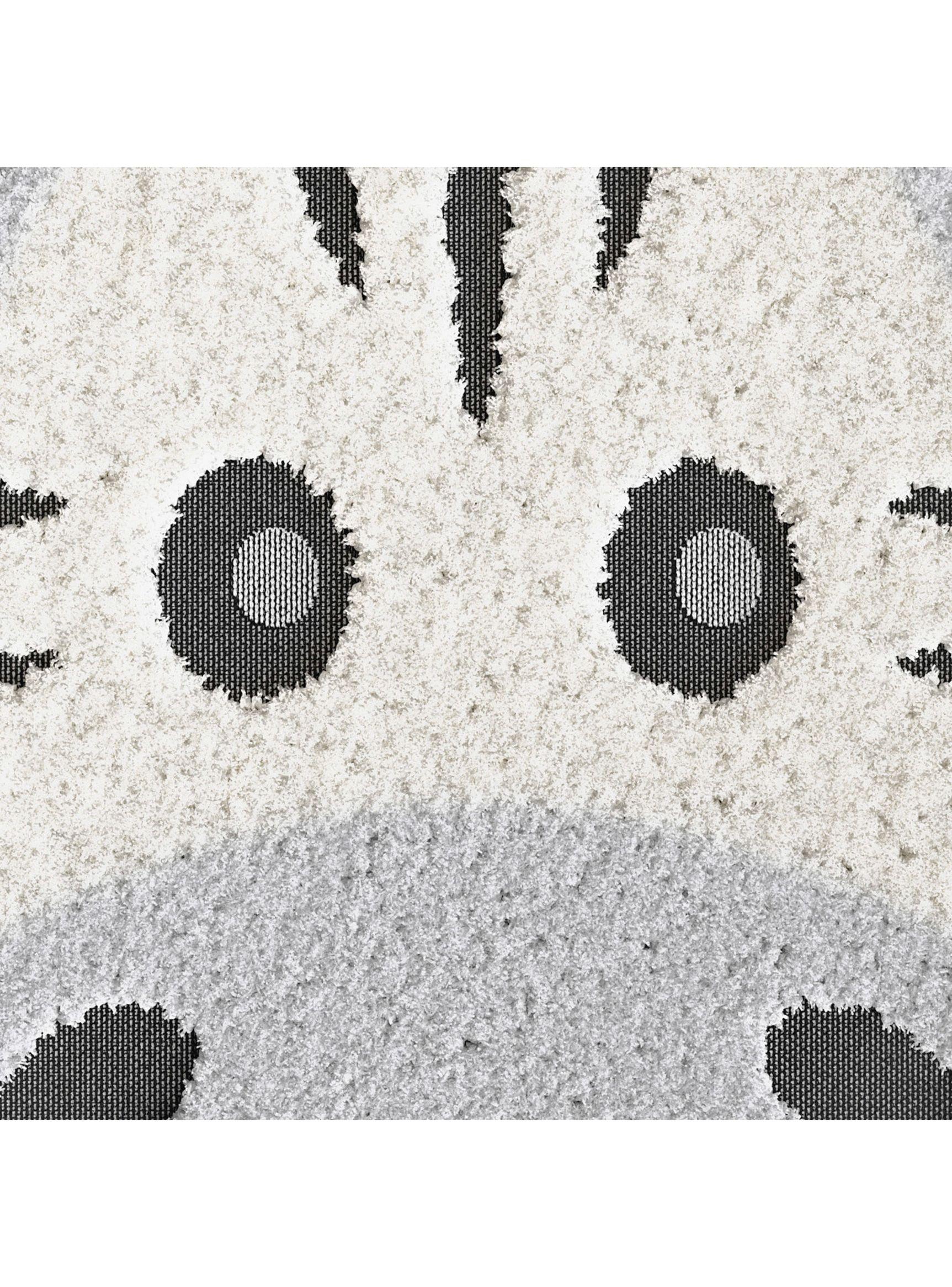 Alfombra Redonda Infantil 120 cm Cebra-1