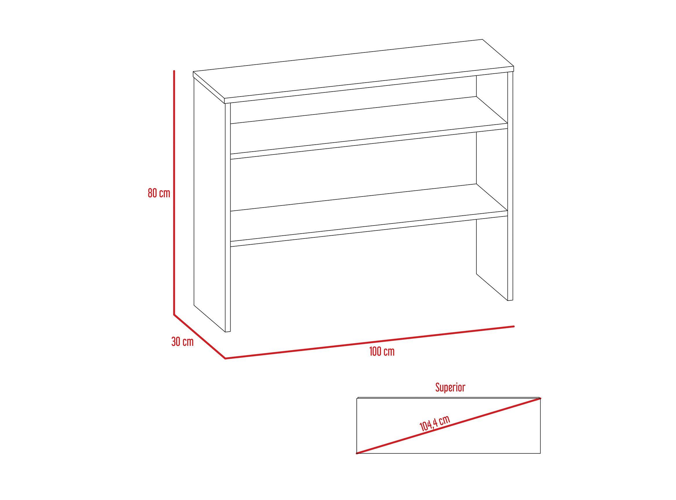 Combo Living Beijing Rovere Rack Extensible TV 40'' + Arrimo + Mesa de Centro-3