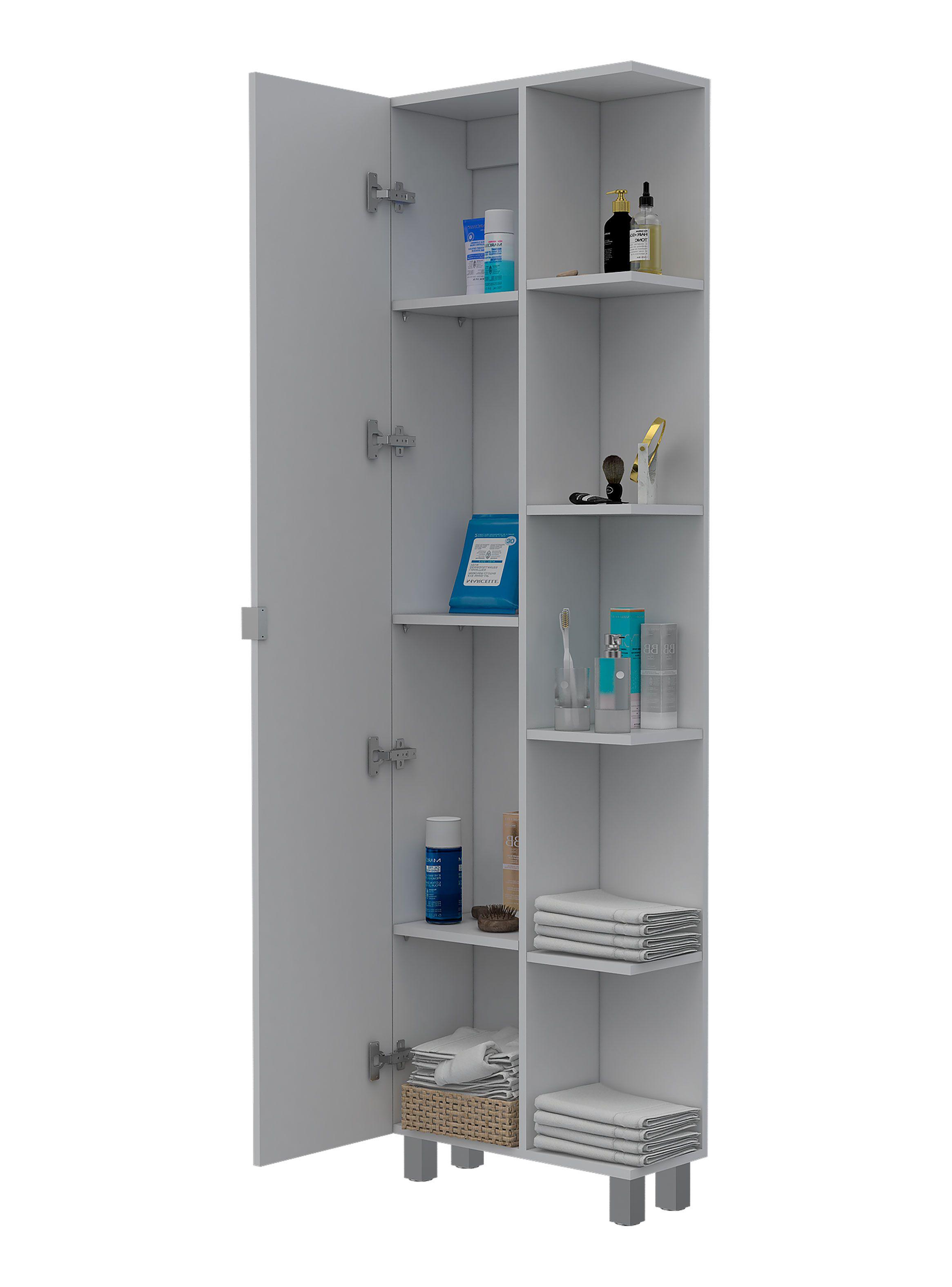 Armario Organizador Baño 1 Puerta 178 cm-4