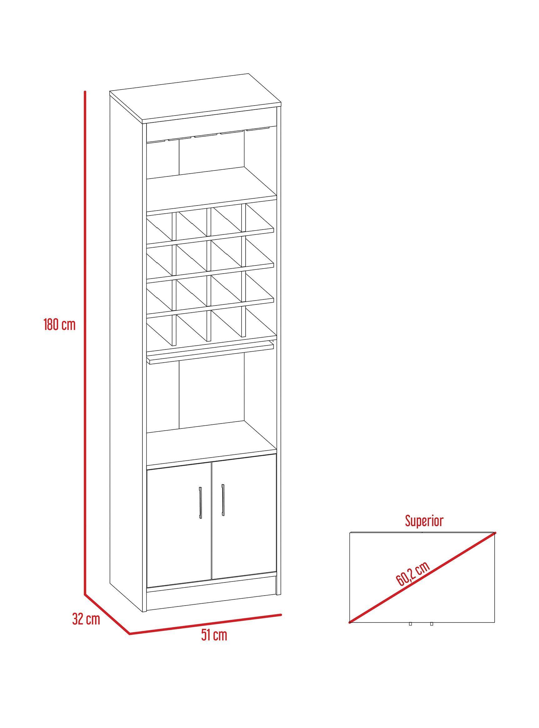 Combo TuHome Living Beijing Rovere Bar Kava + Arrimo TuHome-3