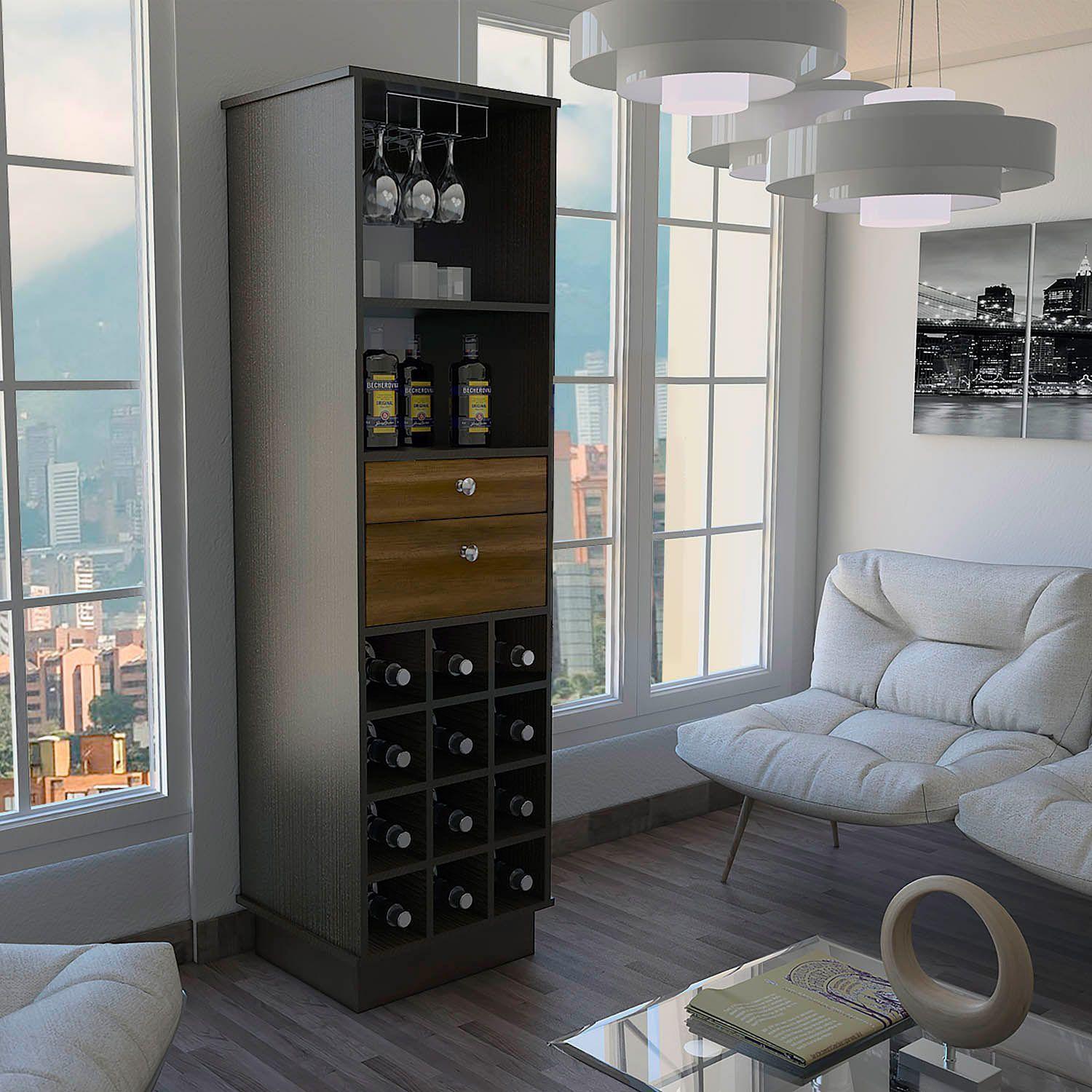 Combo TuHome de Living Classic Biblioteca + Bar Kava TuHome-4