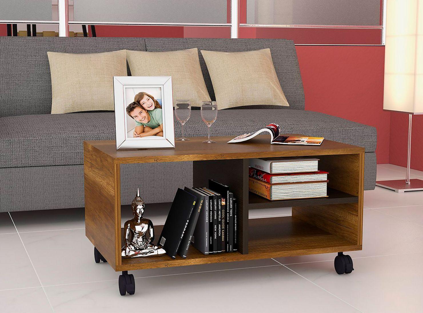 Combo de Living Classic Mesa de Centro + Bar Kava-2