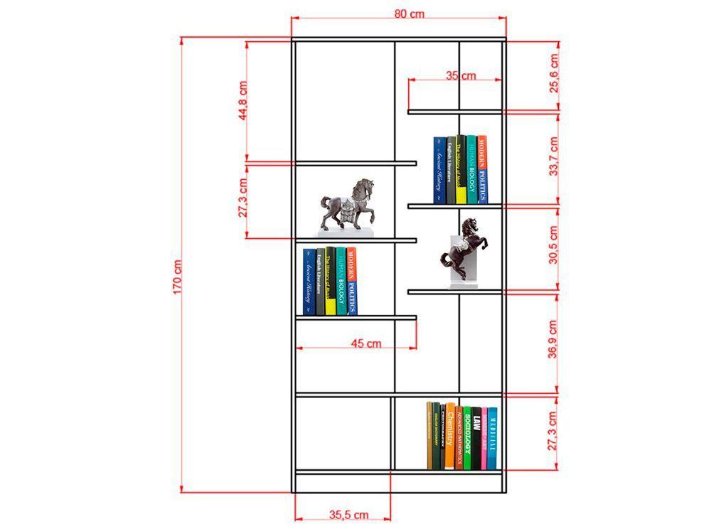 Combo de Living Classic Biblioteca + Arrimo + Mesa de Centro-2