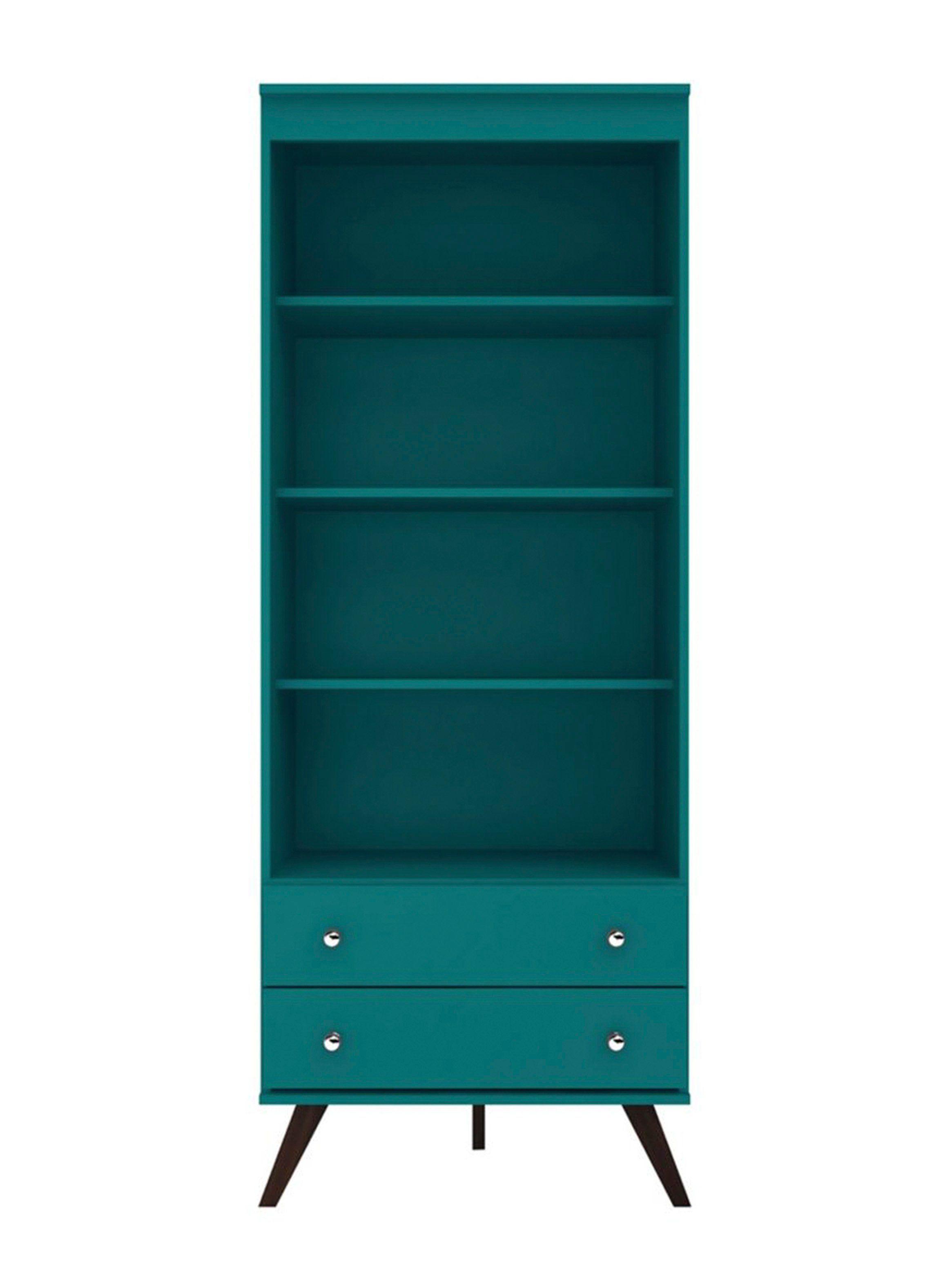 Estante 2 Cajones Turquesa ESM216TR-0