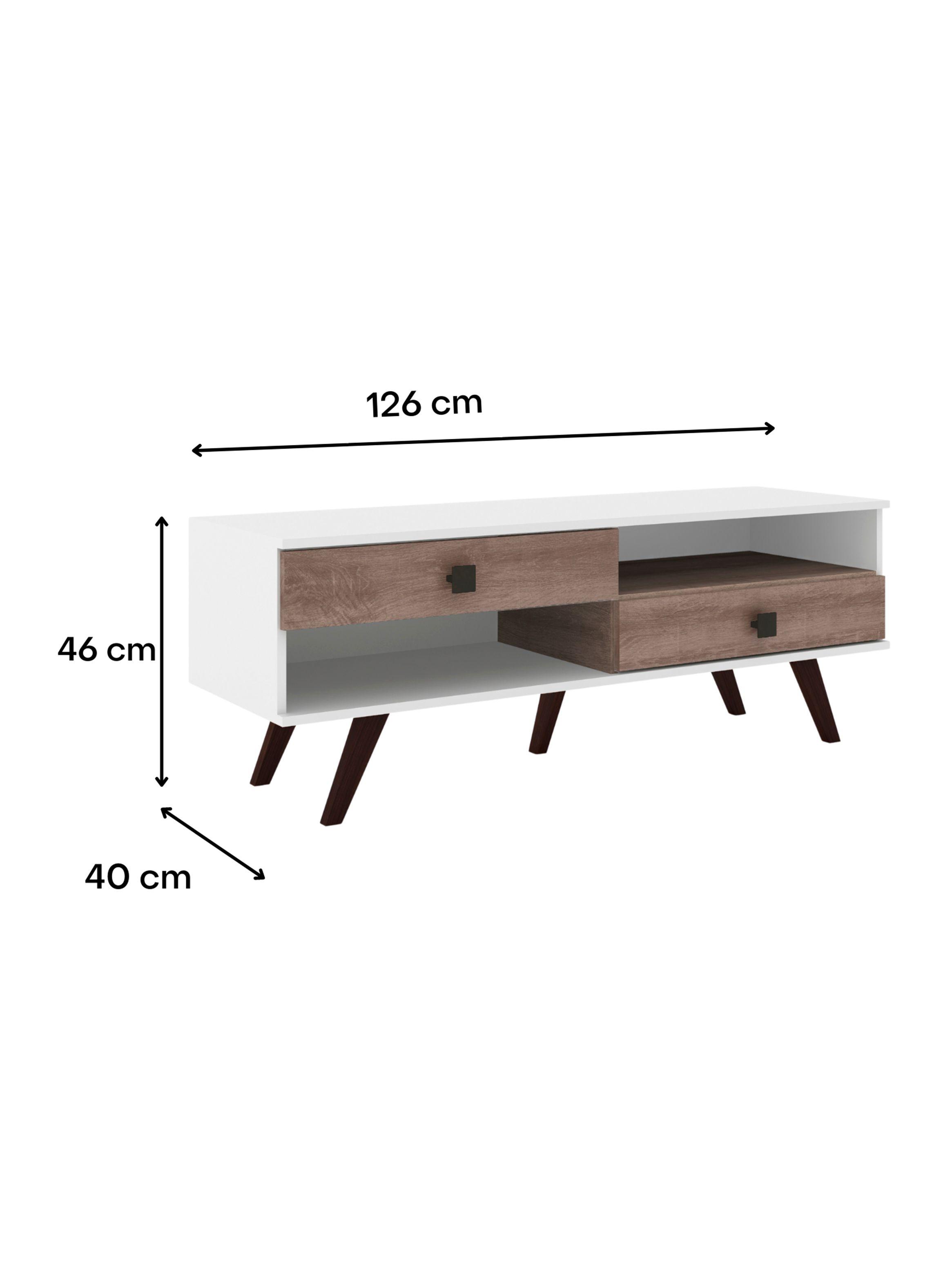 Rack TV 2 Cajones RT3069-1