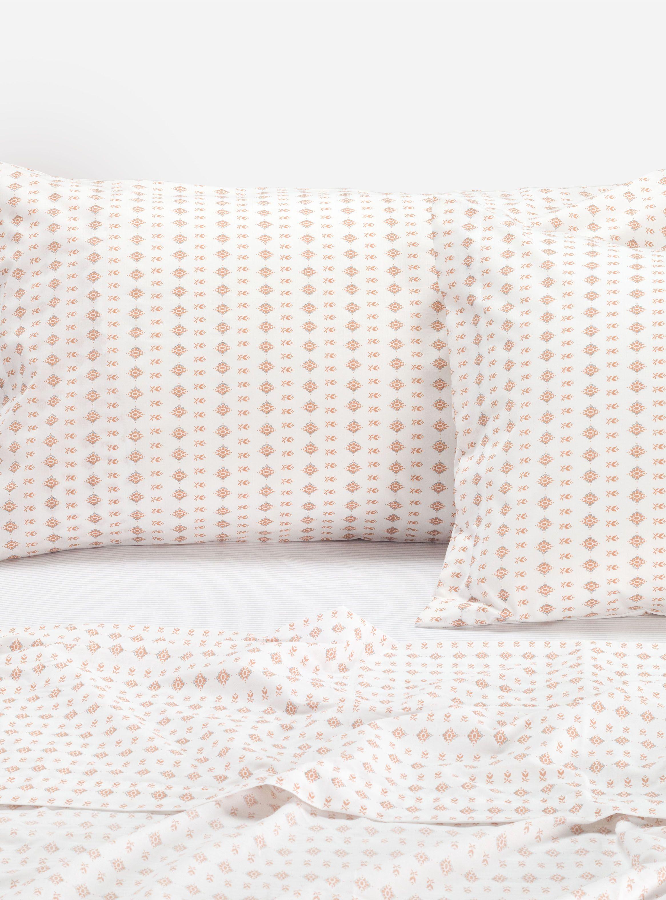 Juego de Sábanas Miniprint Súper King 180 Hilos-0