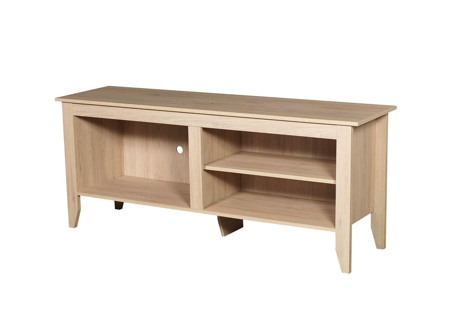 Combo Living Essential Rack TV 50'' + Librero TuHome-5
