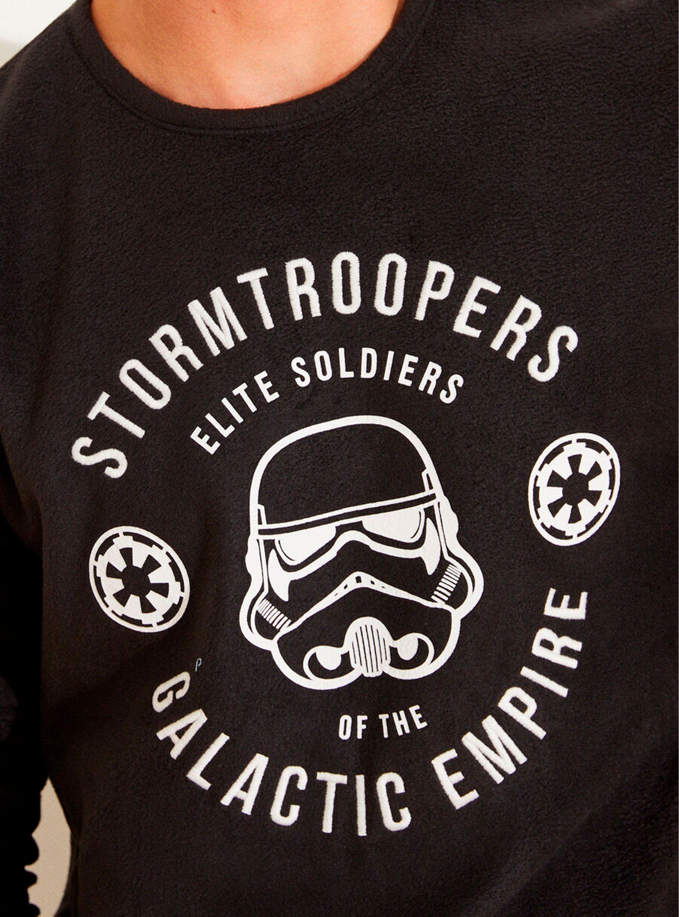 Pijama Tropa de asalto Star Wars polar negro-2