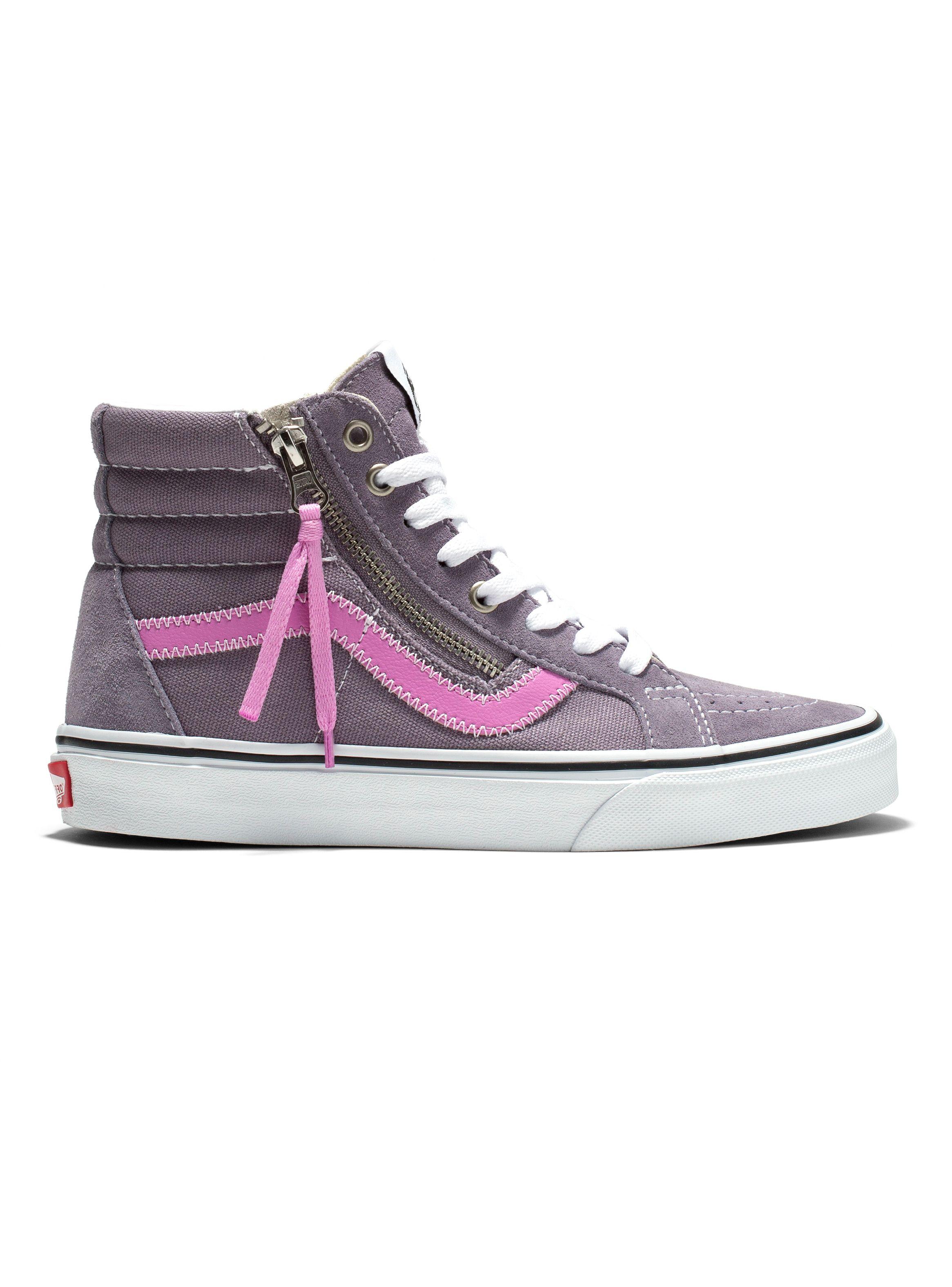 Zapatilla Urbana Side Zip Sk8Hi Reissue Mujer-0