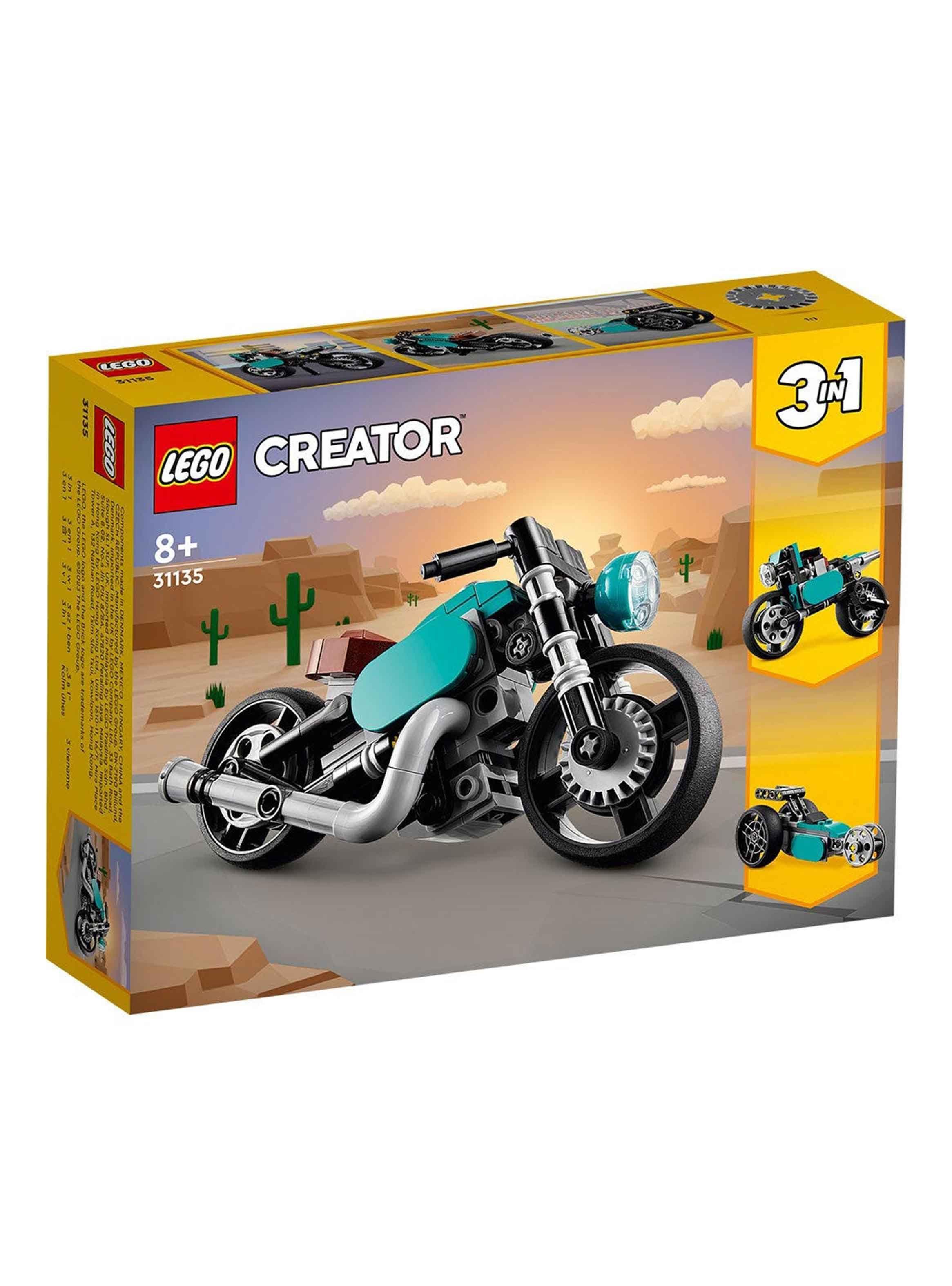Armable Creator 31135 Moto Clásica-3