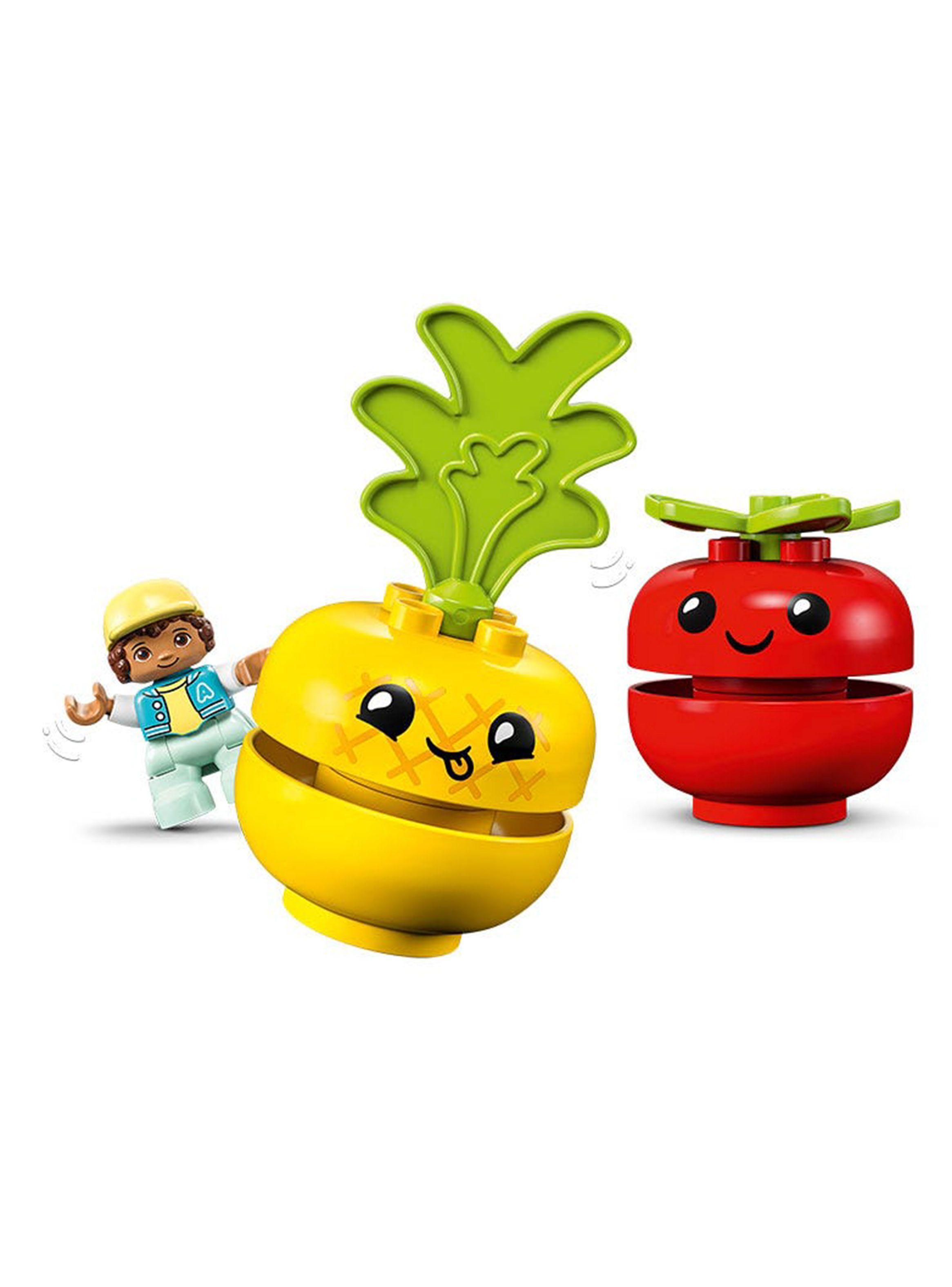 Armable Duplo 10982 Tractor de Frutas y Verduras-3