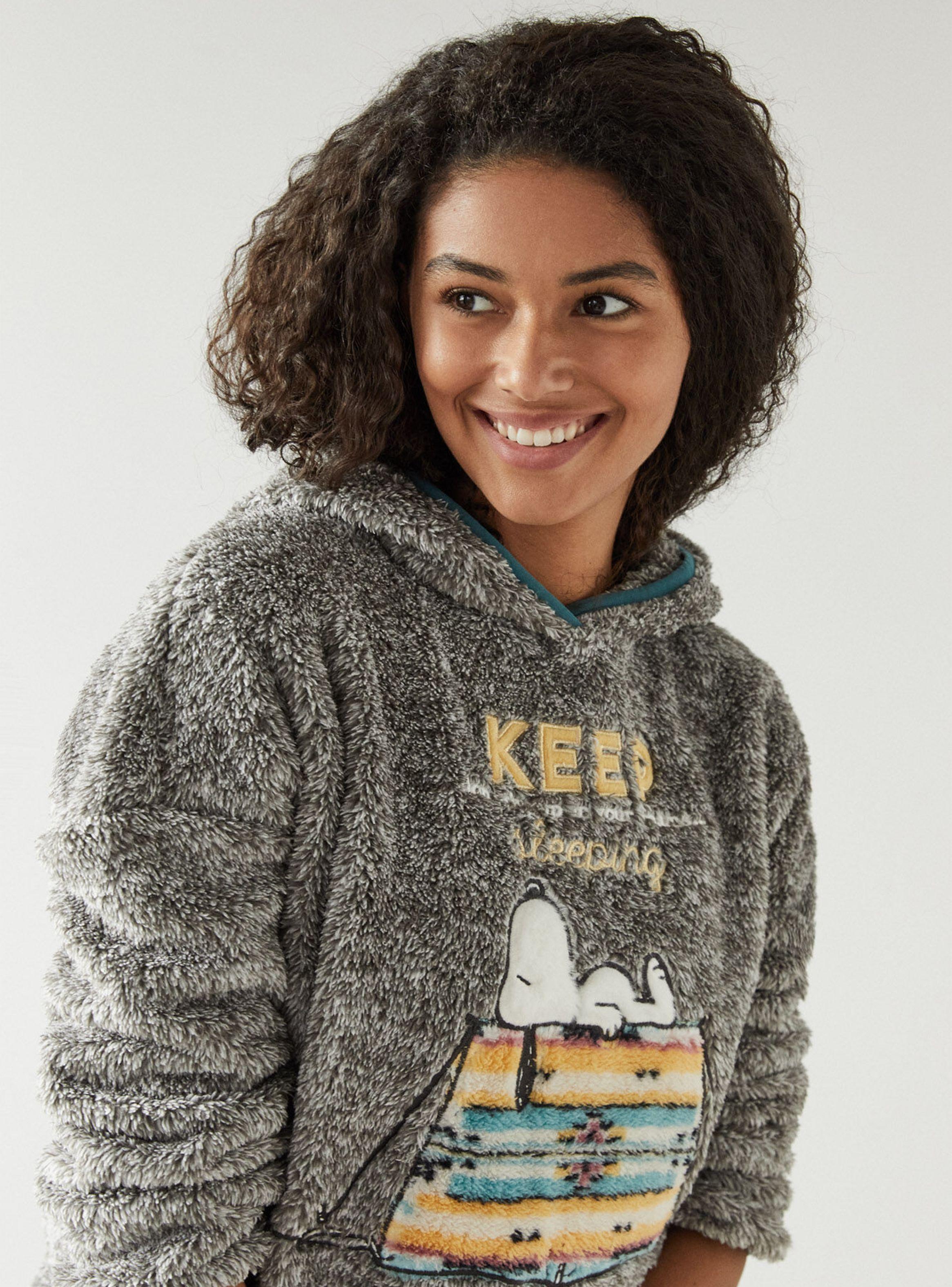 Pijama Mujer Diseño Snoopy Western-2