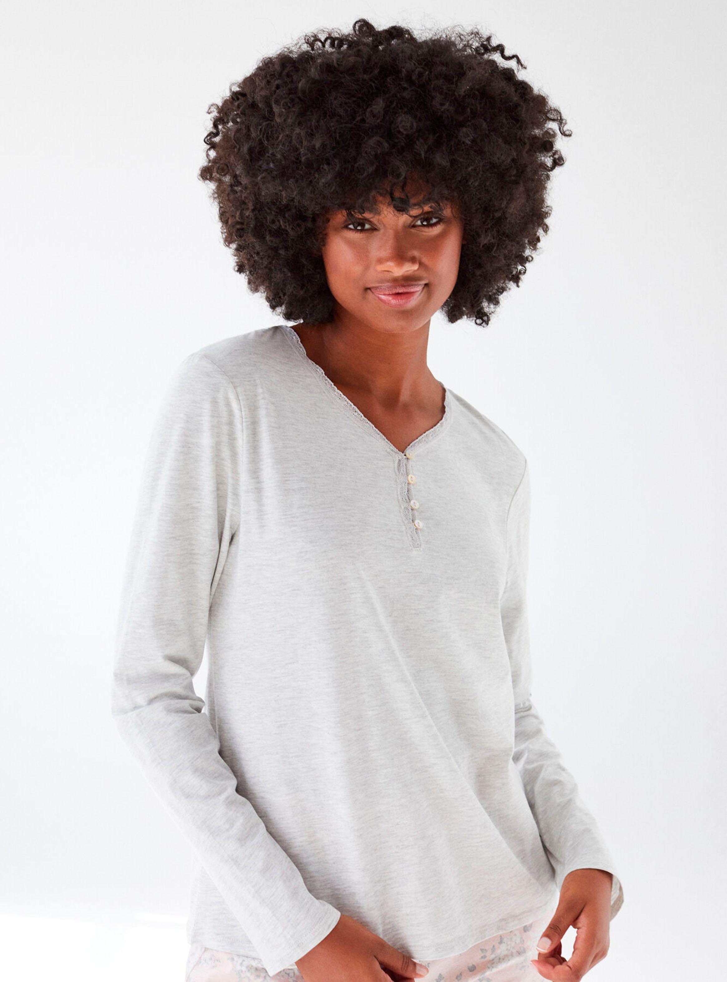 Polera Pijama Mix And Match Coordonné Algodón-0