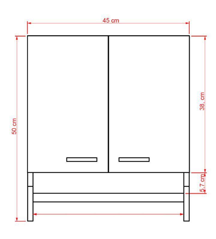 Combos Baño Big Bath Botiquín Mural + Optimizador Lavamanos 2 puertas Attimo-4