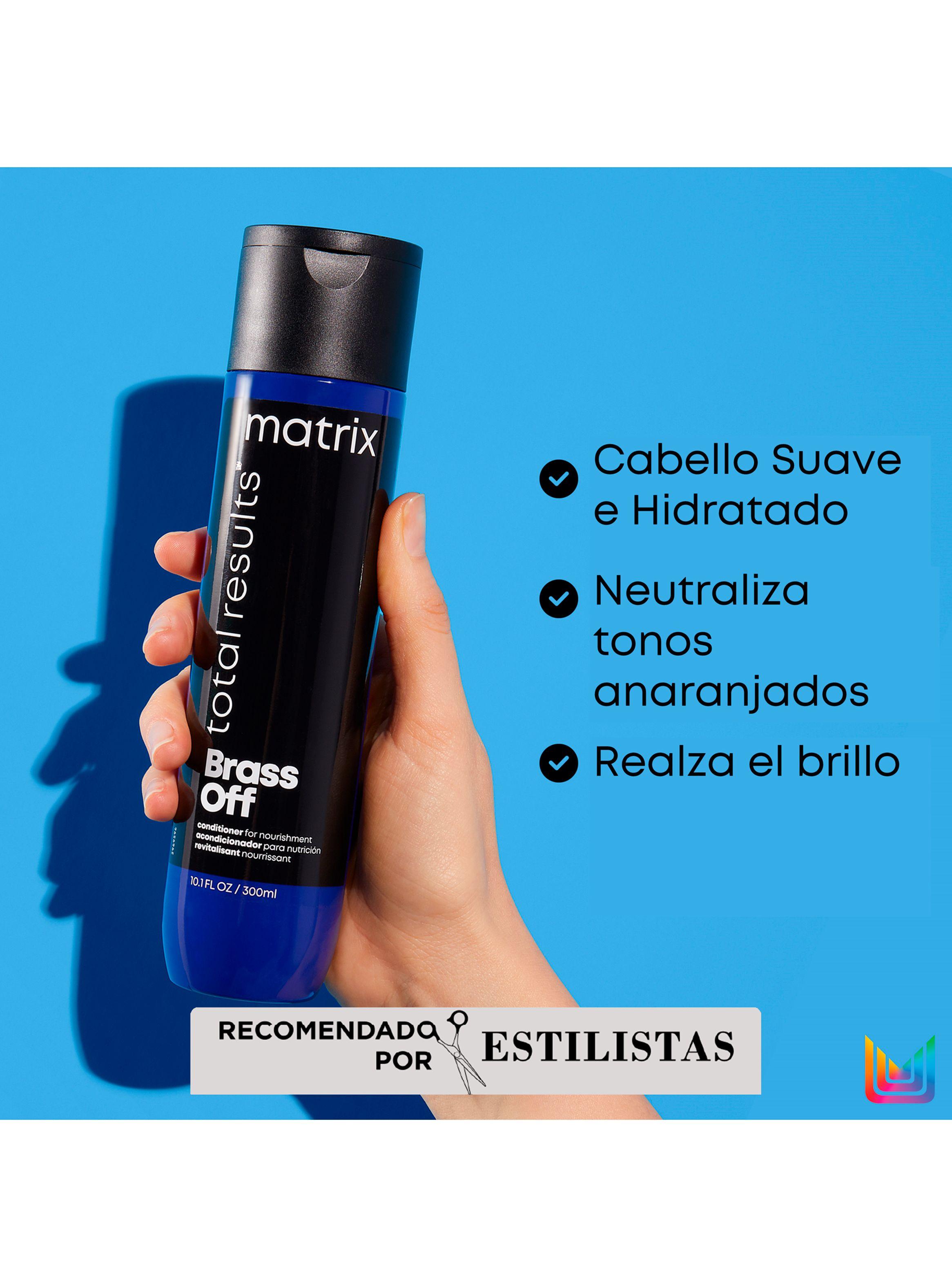 Acondicionador Matizador Azul Cabello Castaño con Color Brass Off 300ml-1