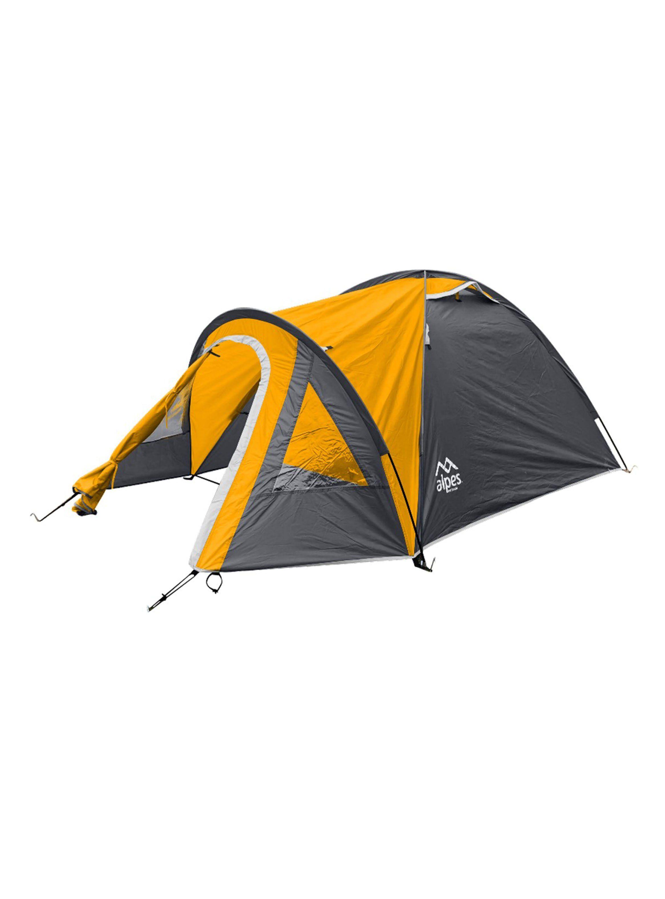 Carpa 4 Personas Lluvia Dome Paine Amarilla-0