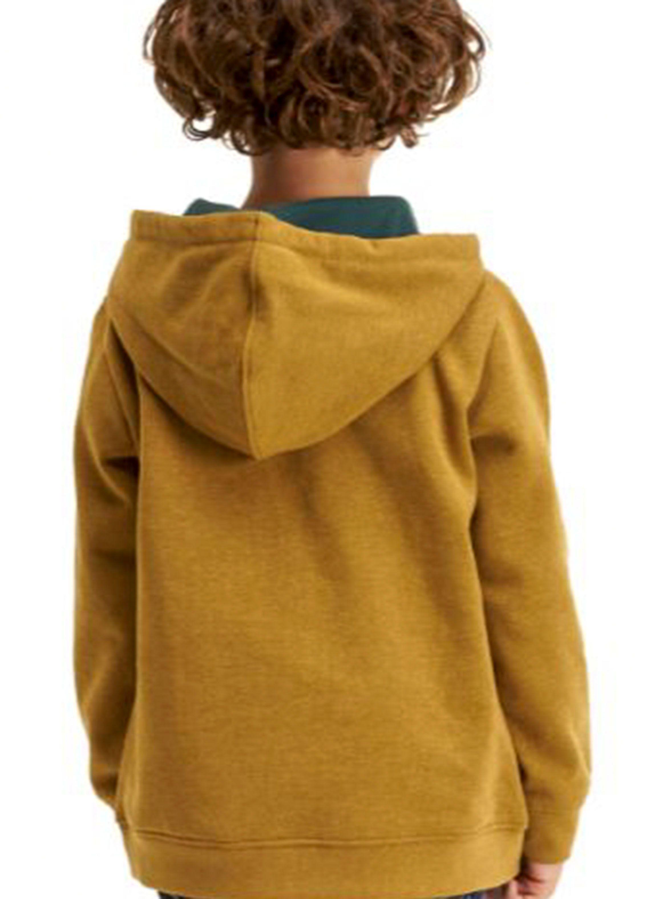 Polerón Niño Insigne Hoody Mostaza-1