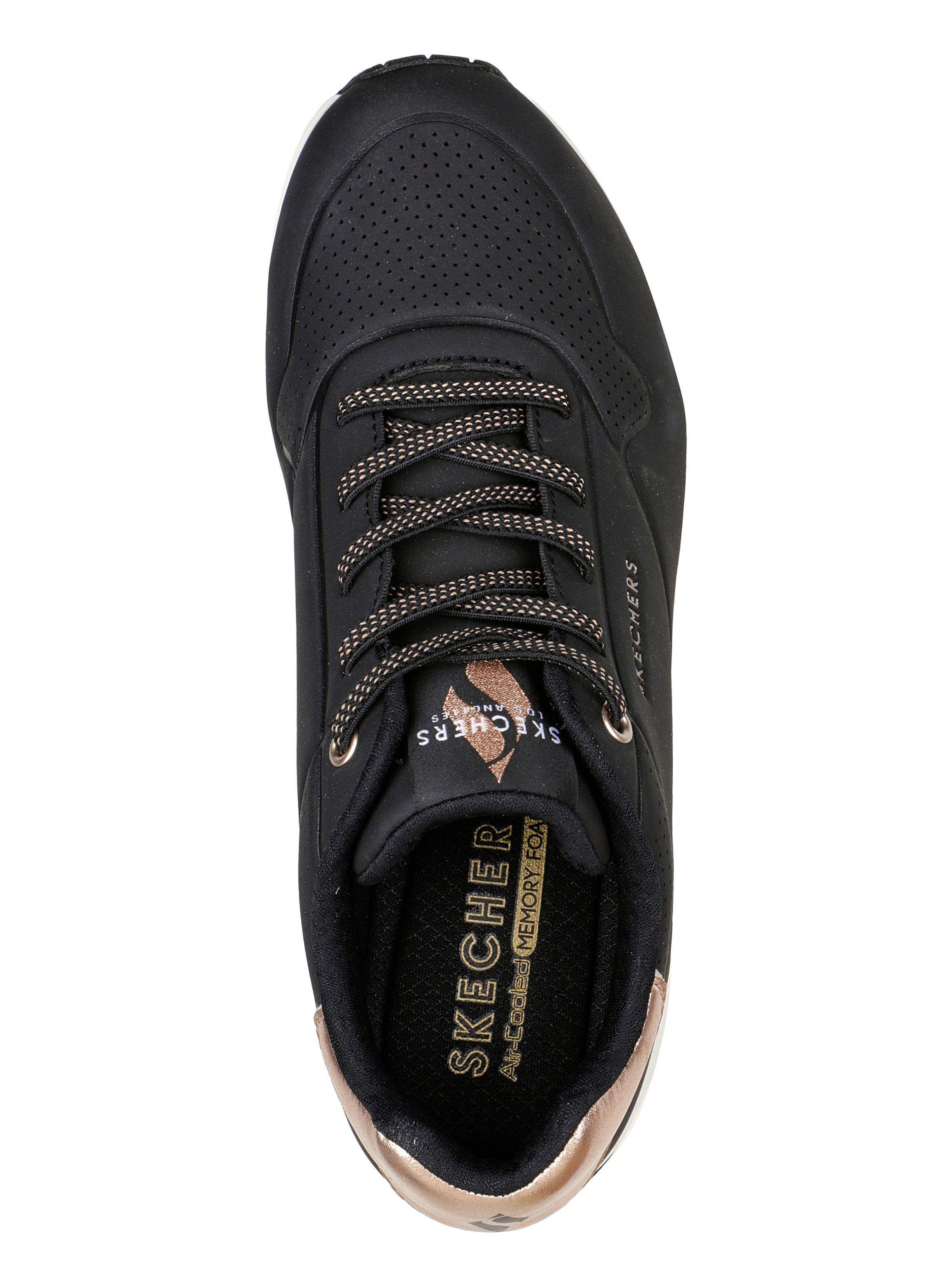 Zapatillas Urbanas UNO Negro Mujer-2