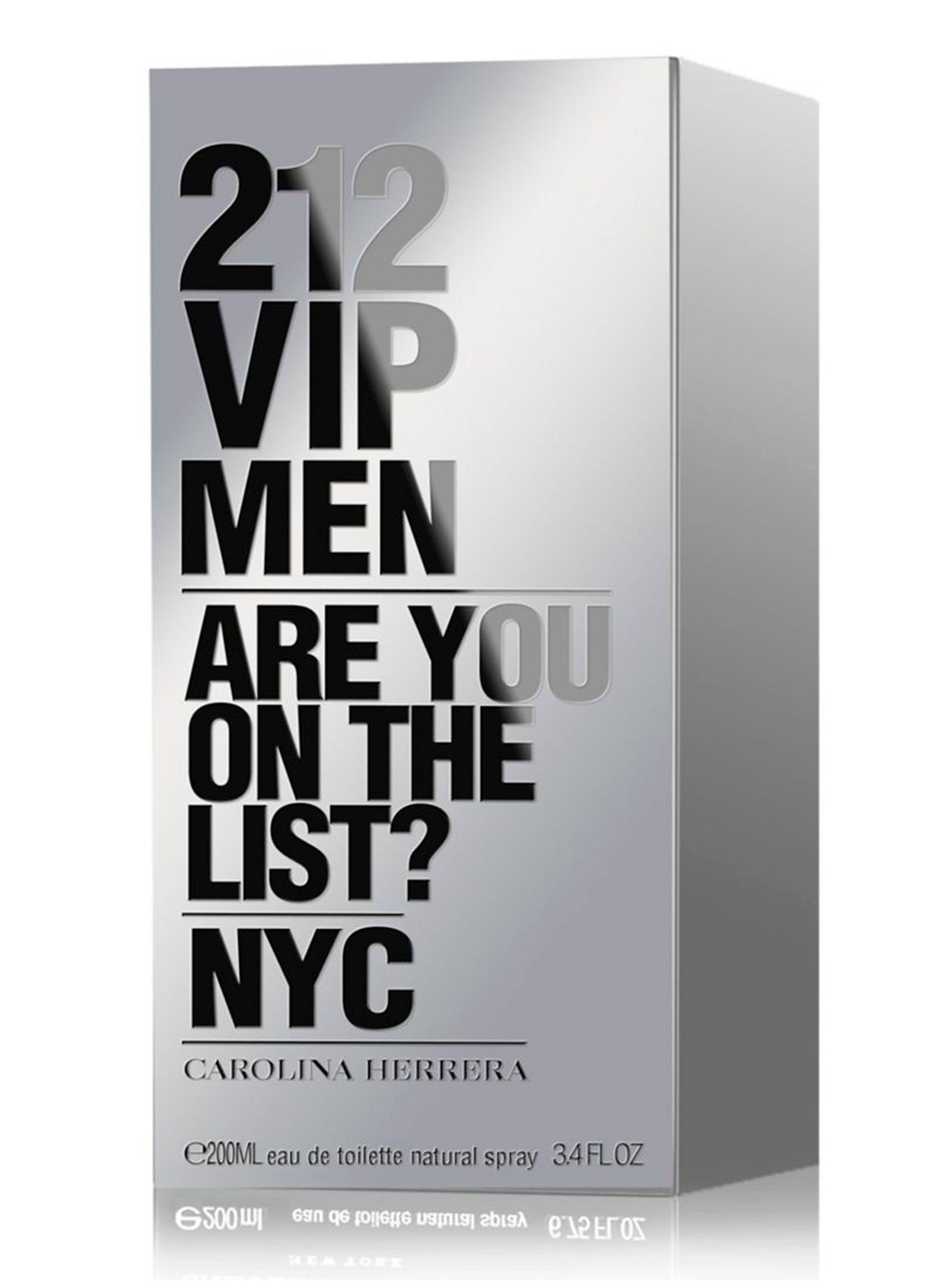 Perfume Carolina Herrera 212 Vip Hombre EDT 200 ml-2