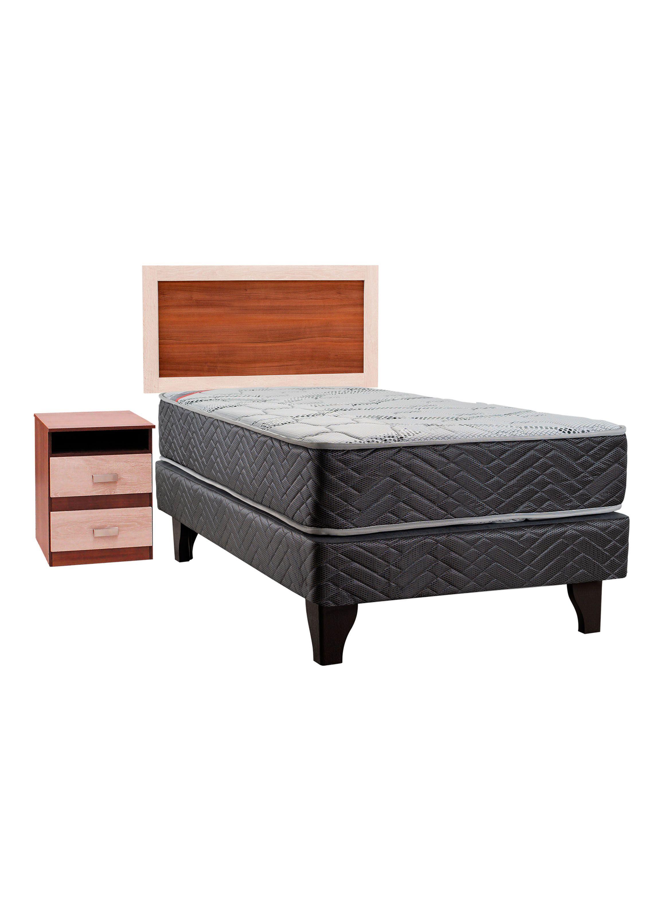 Cama Europea Active + Set Alicante 1.5 Plazas-0