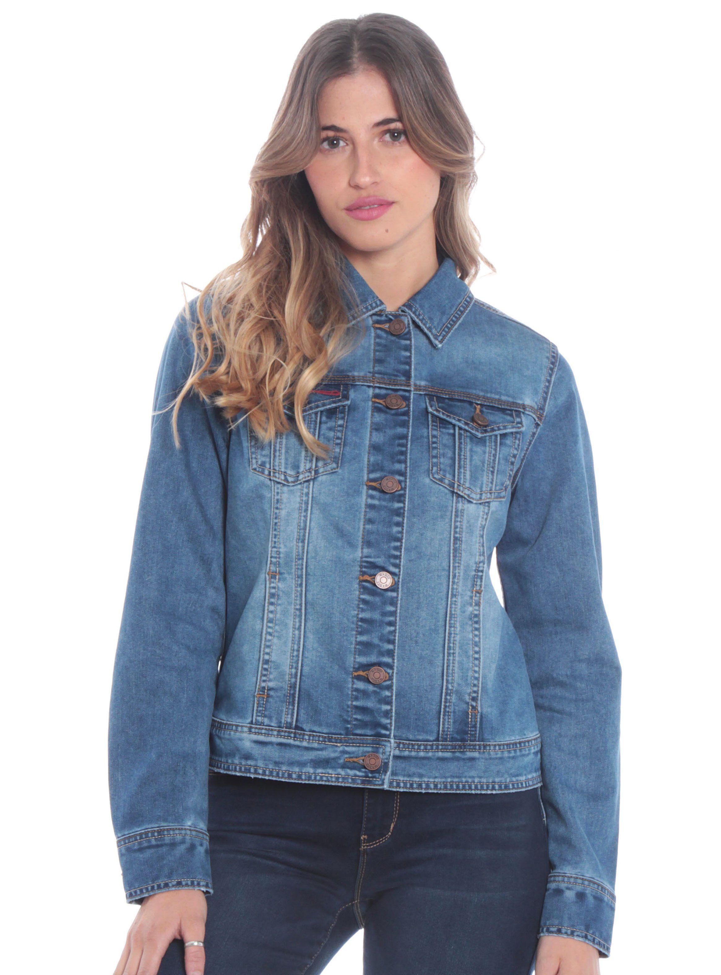 Chaqueta de Mezclilla-0