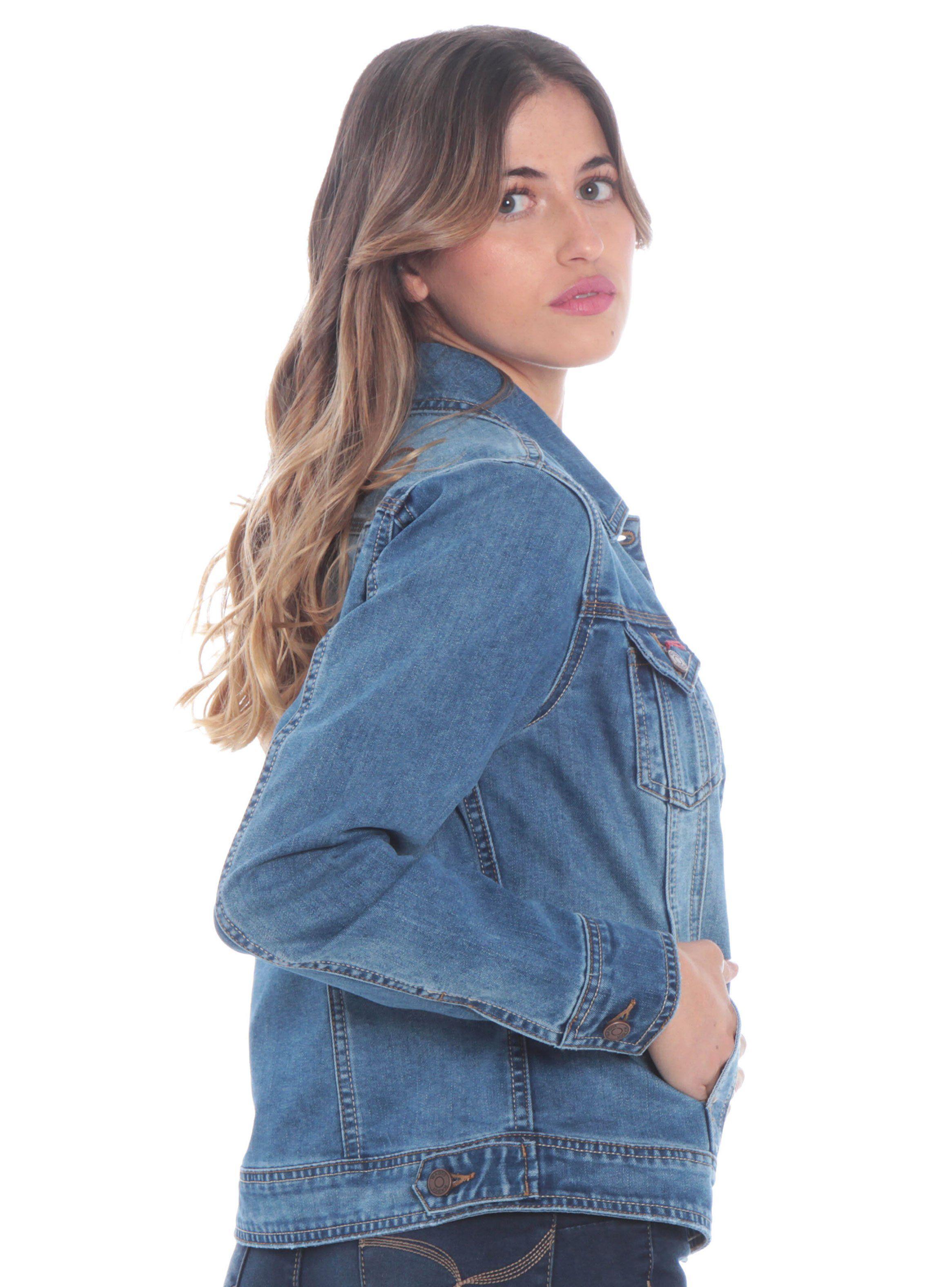 Chaqueta de Mezclilla-1