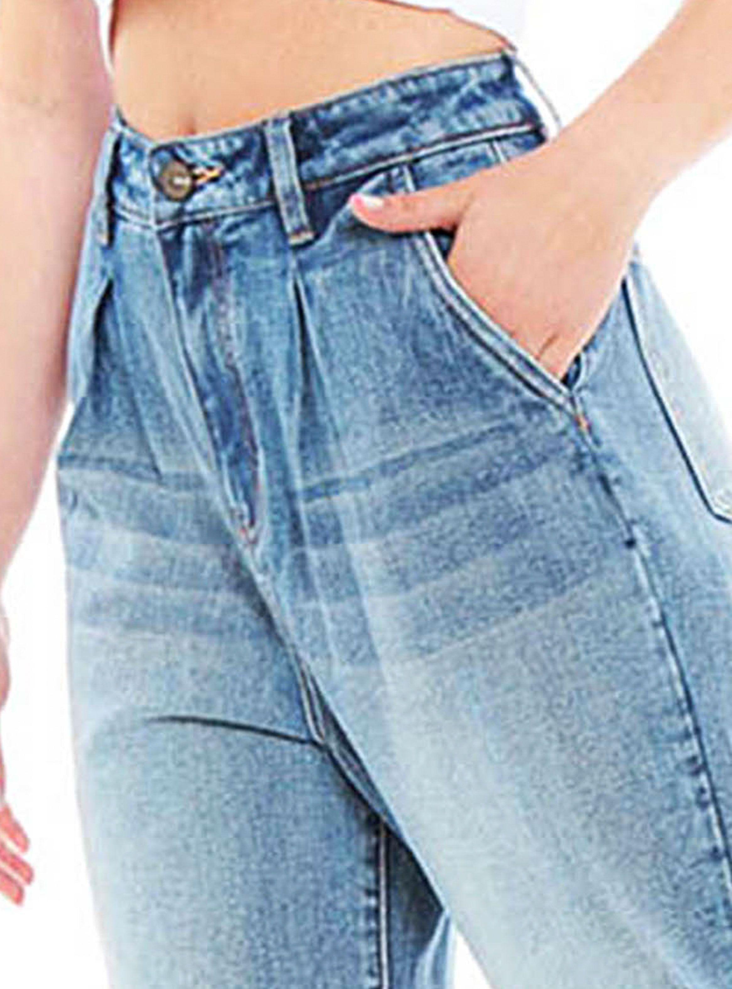 Jeans Baggy Pretina 1 Botón-2
