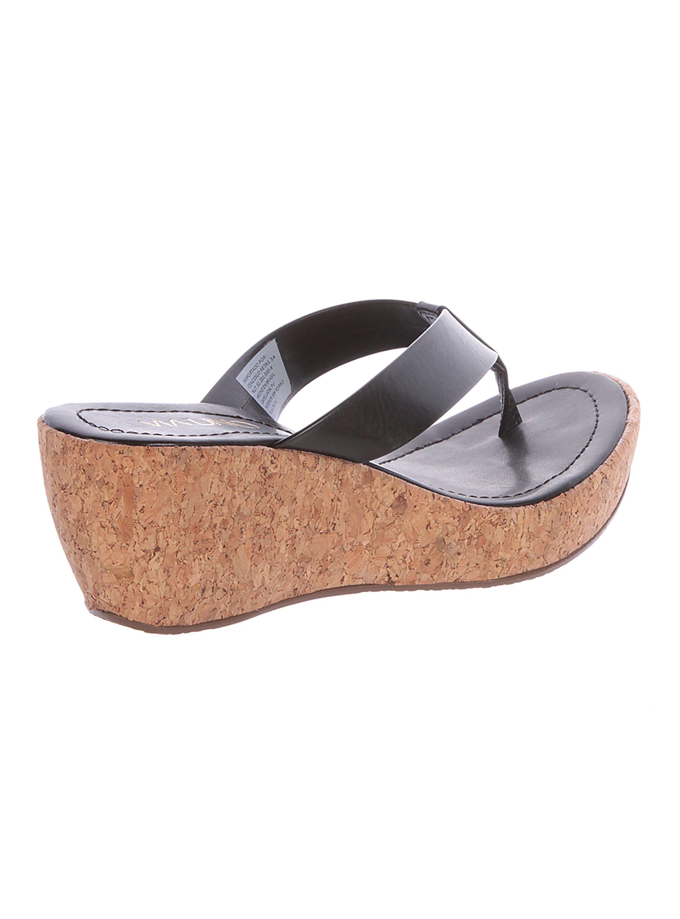 Sandalias Via Uno 682SCVUV21-212 Negro Mujer-2