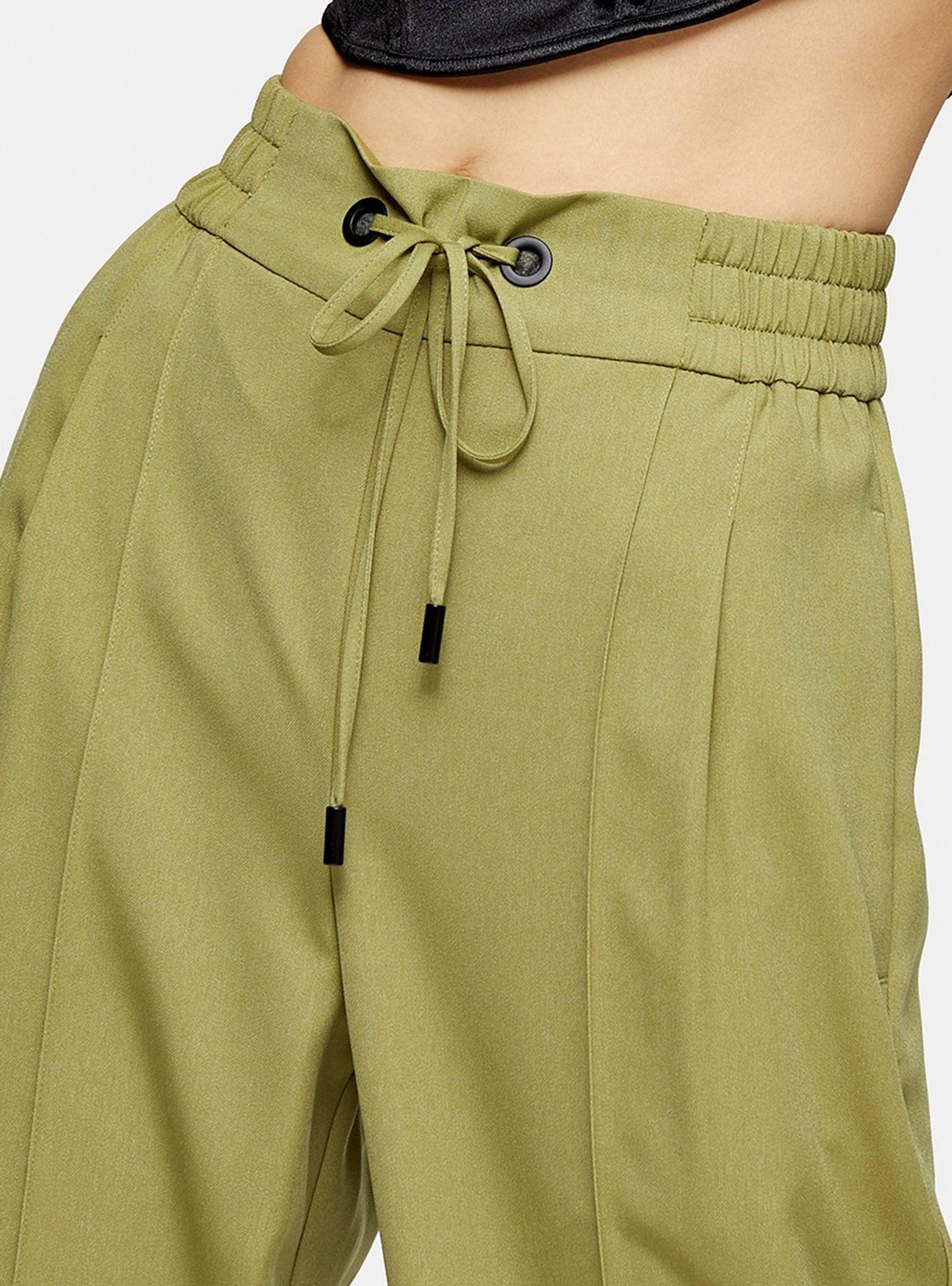 Pantalón Olive Wide Leg Jogger Style Topshop-2