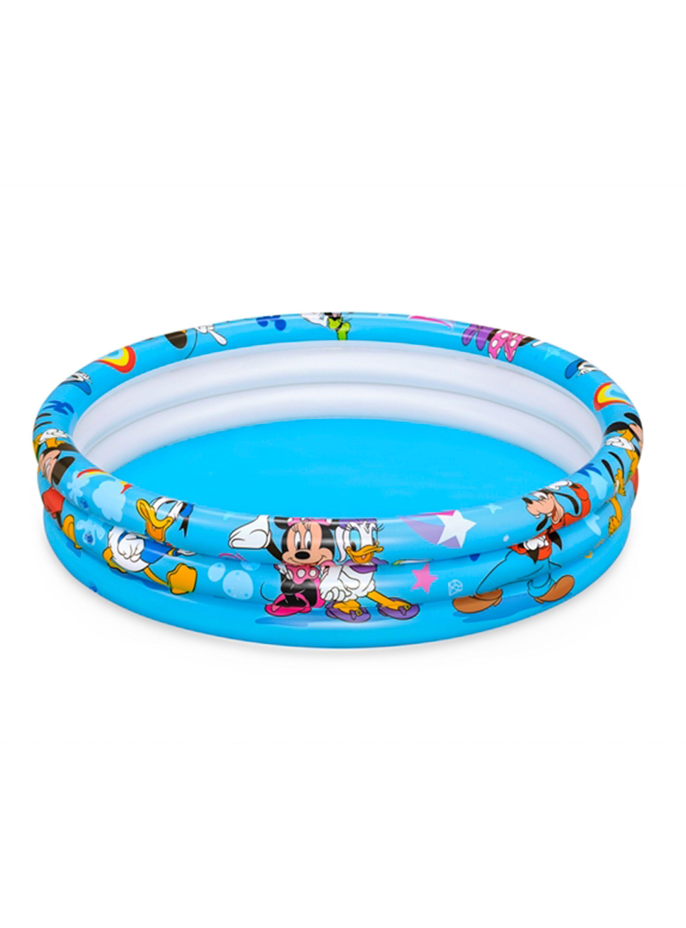 Piscina Inflable Mickey 3 Anillos 122 cm-1