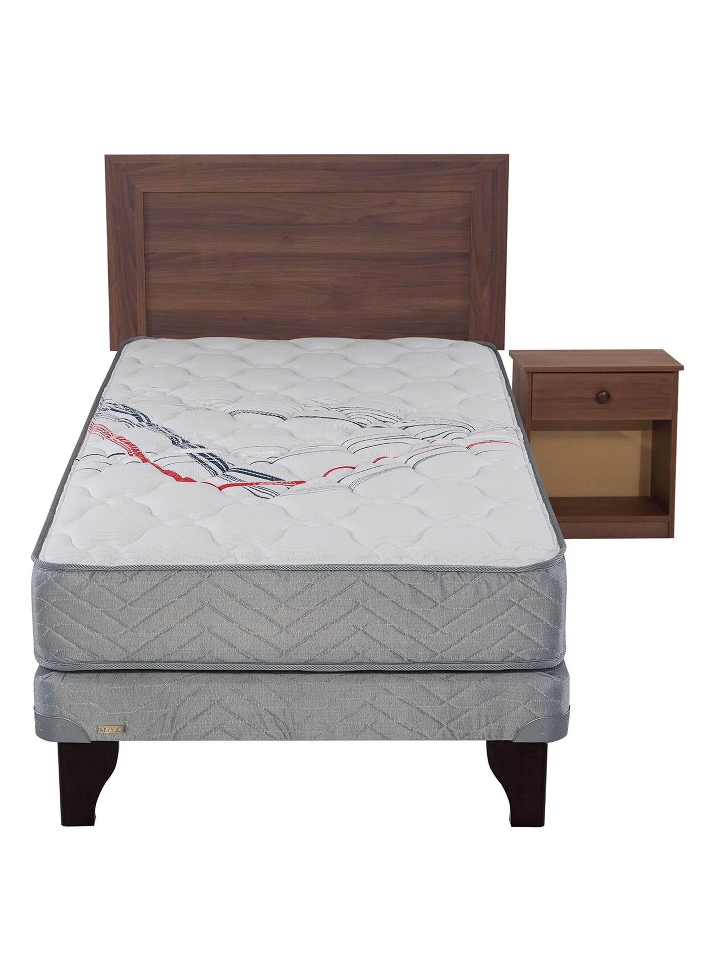 Cama Therapedic Mas 1.5 Plaza + Set Arturias-1