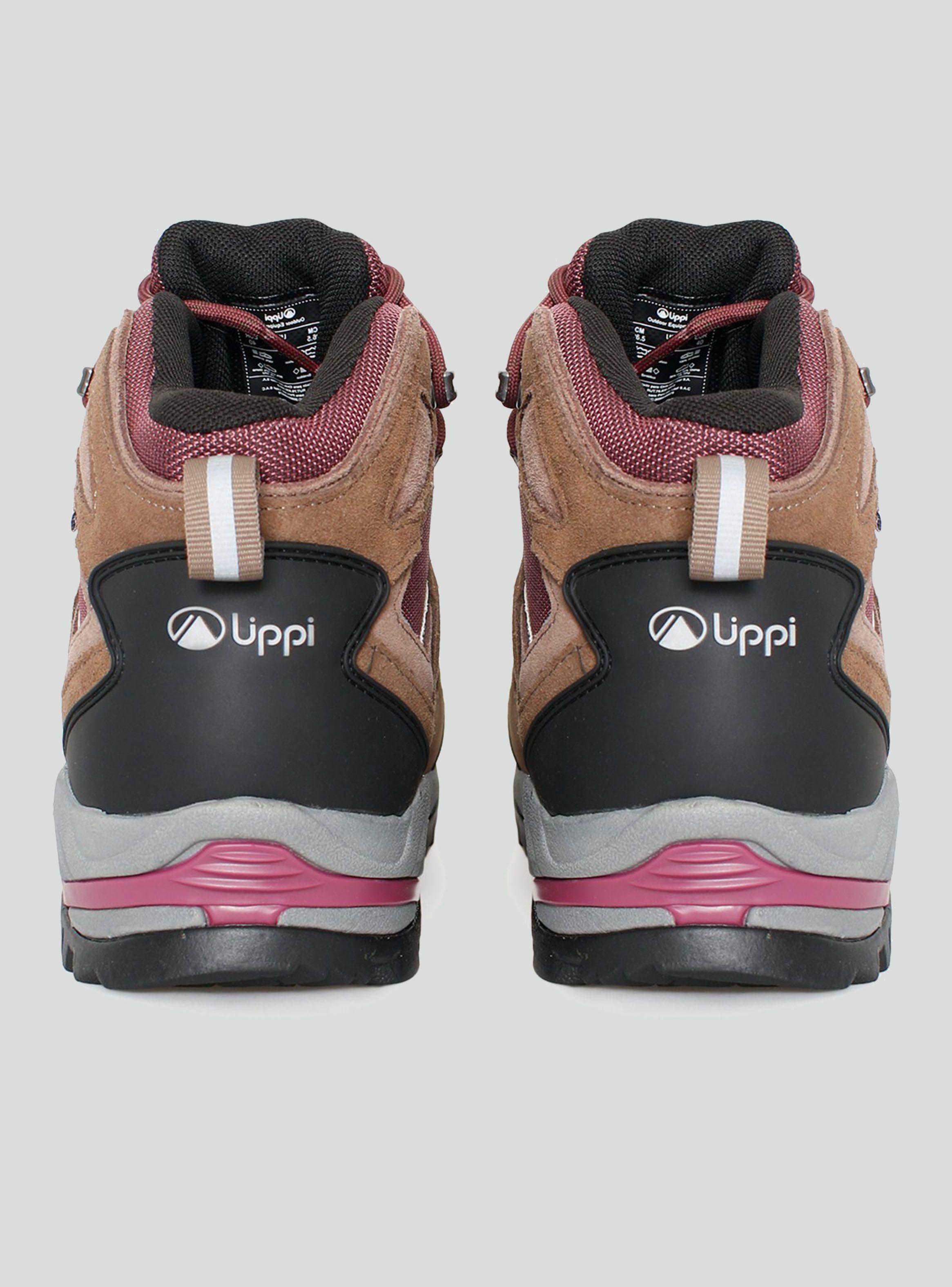 Zapatilla Lippi Puelo CS HI Burdeo Mujer-3