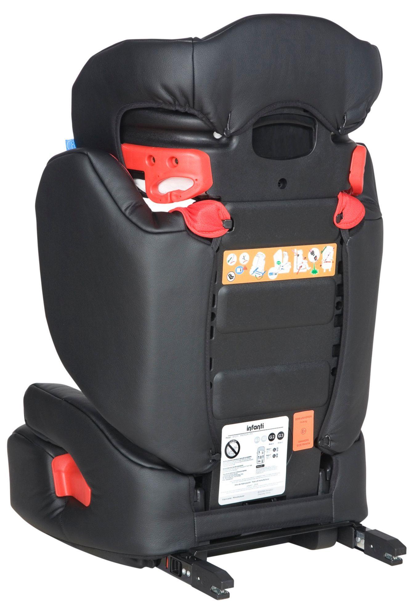 Butaca Infanti Premium Isofix Rojo-4
