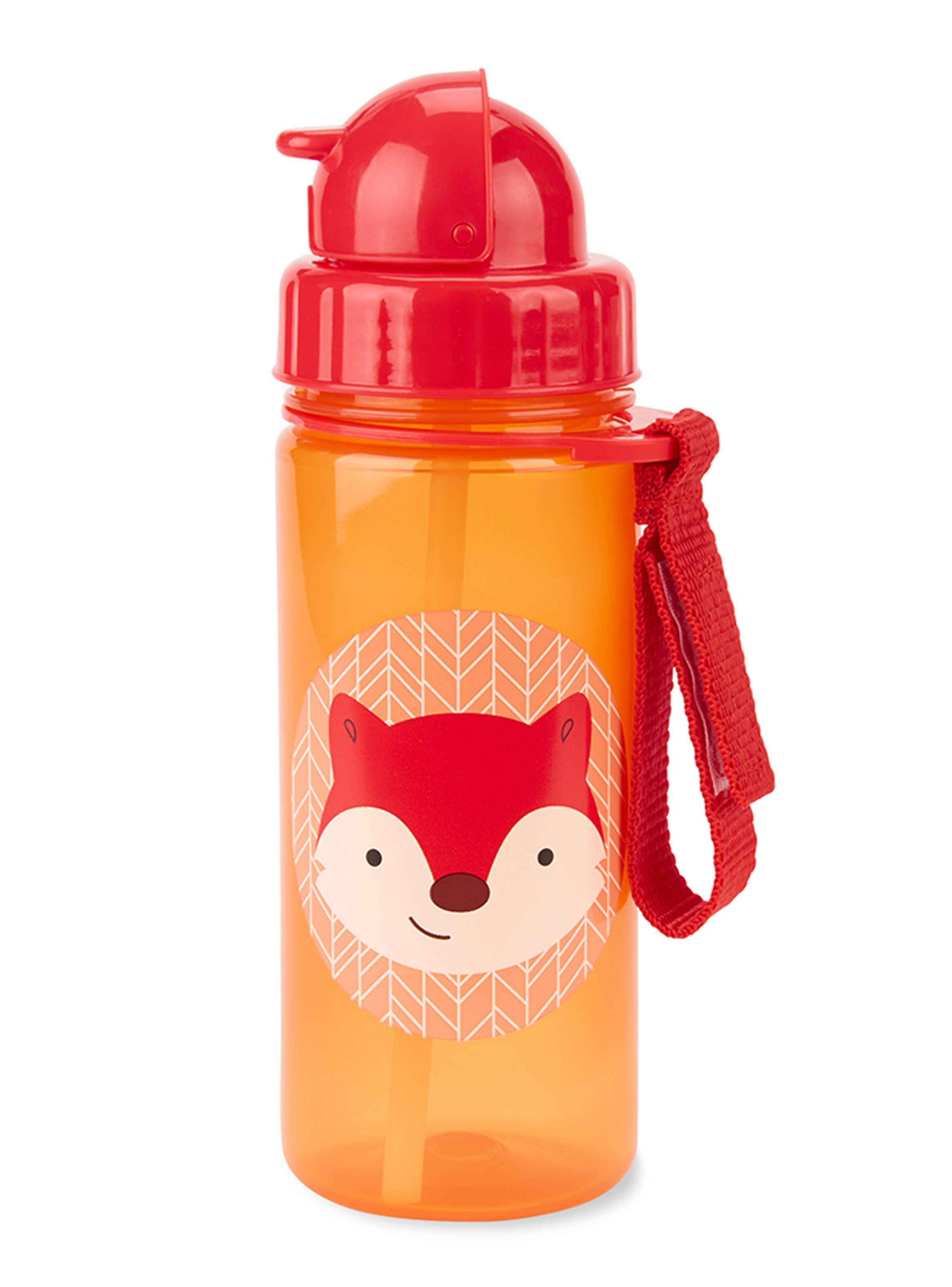 Botella Zoo Straw Fox-0