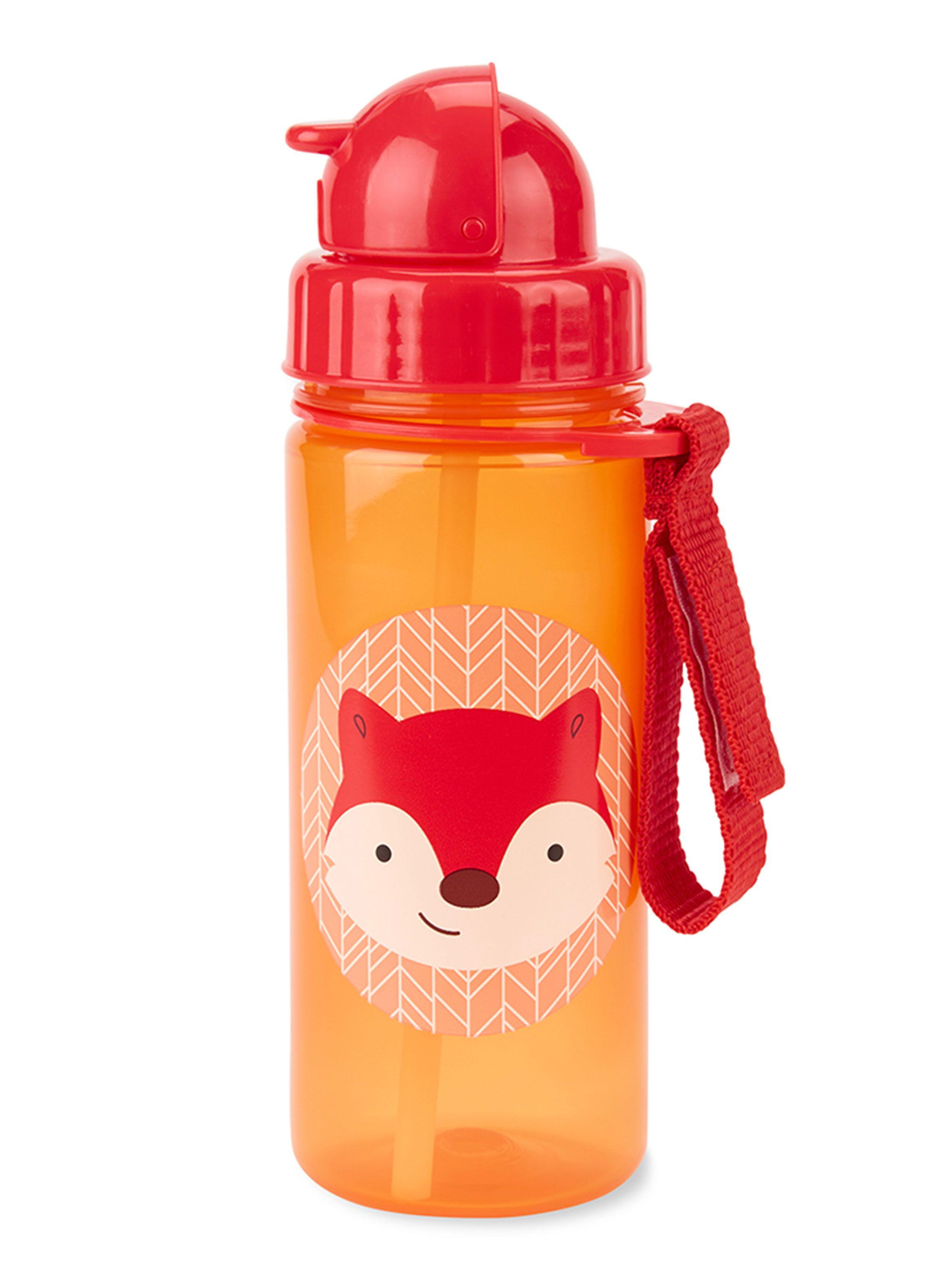 Botella Zoo Straw Fox-2