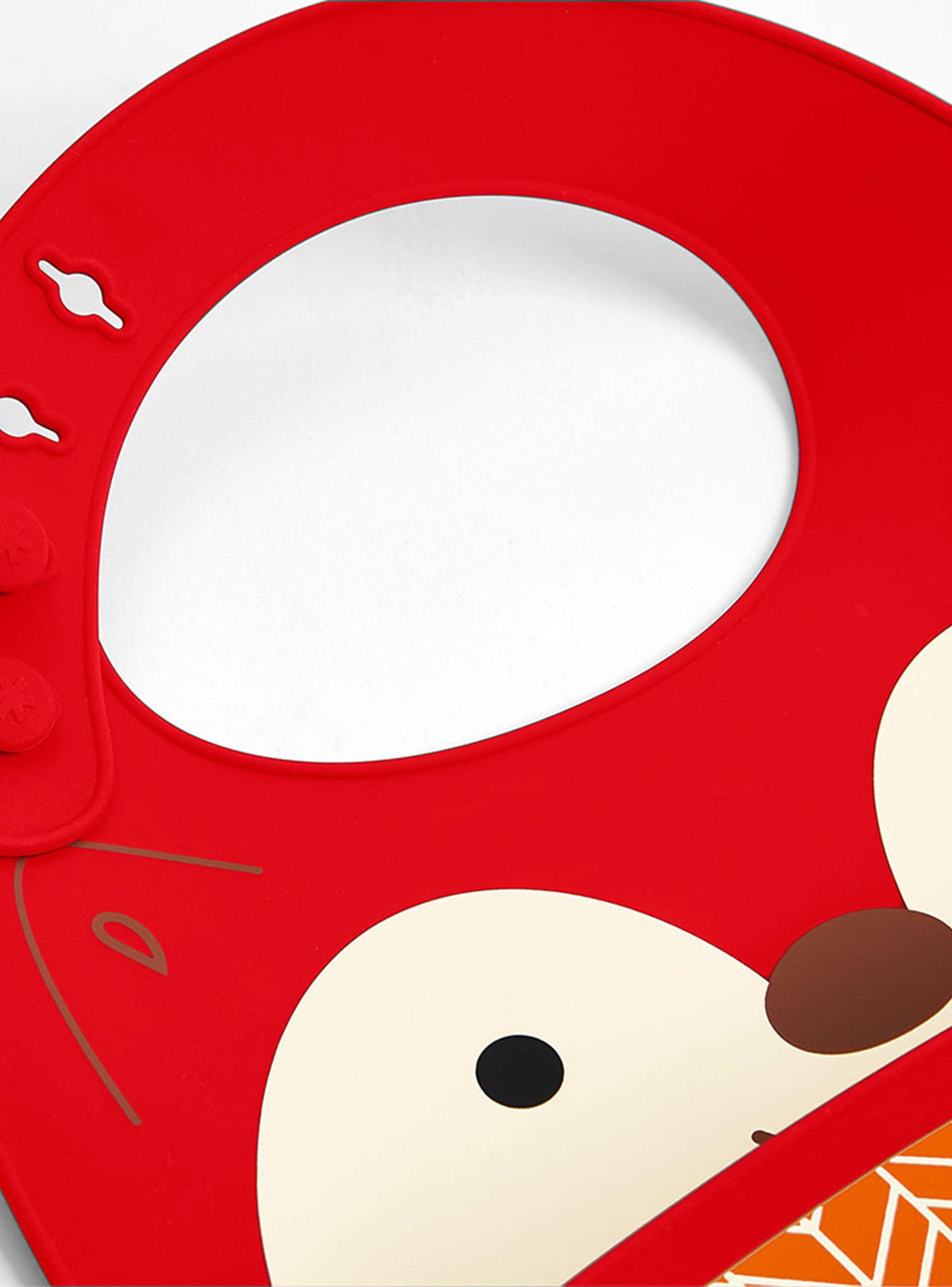 Babero Zoo Fold Rojo-1