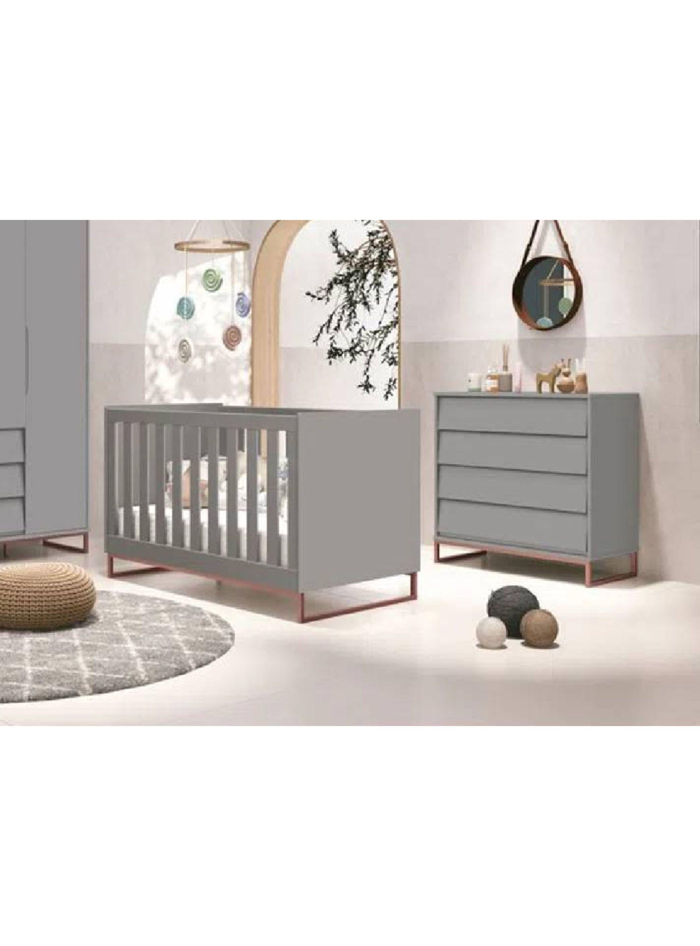 Cuna Noah Design Gris-3